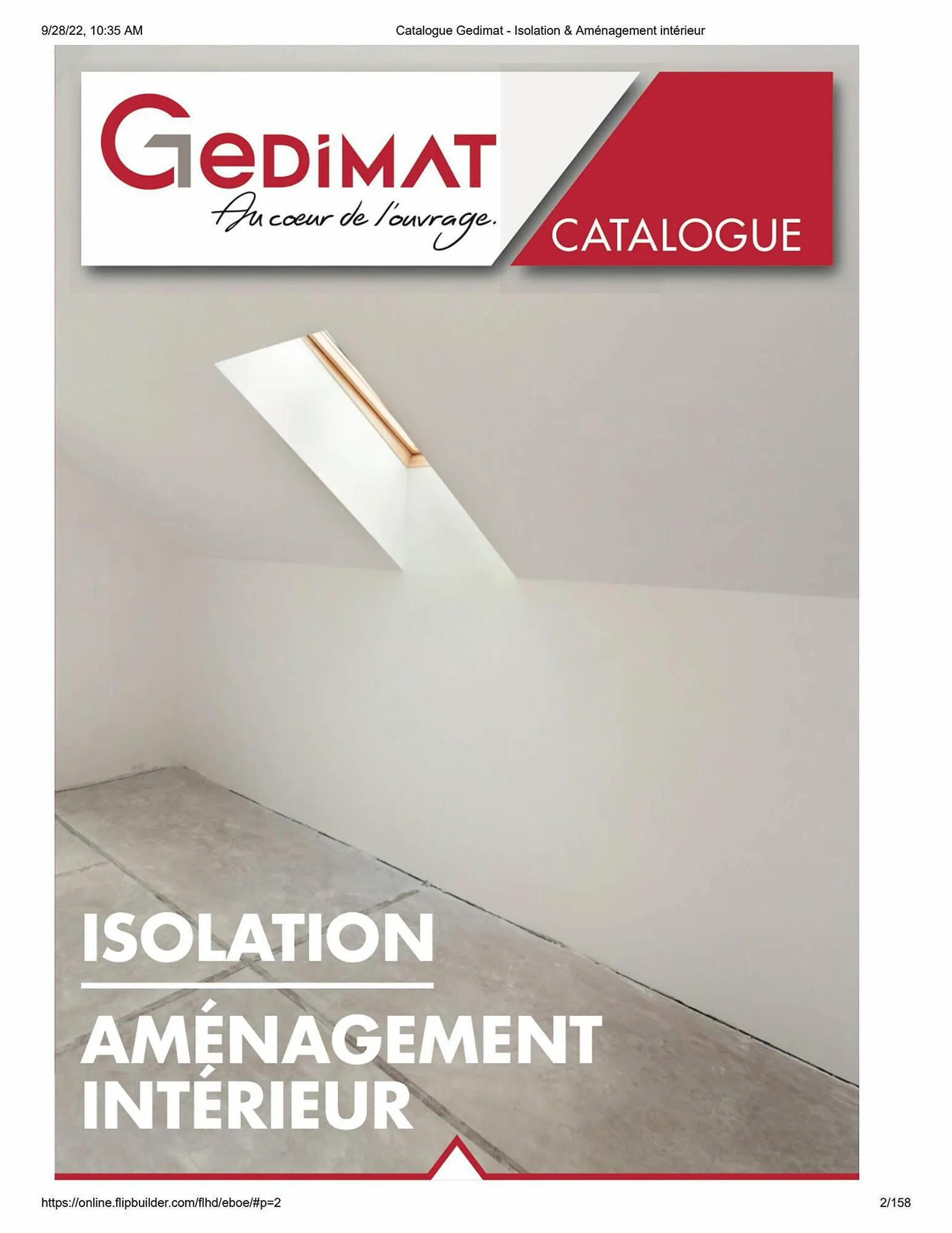 Catalogue Gedimat - 1