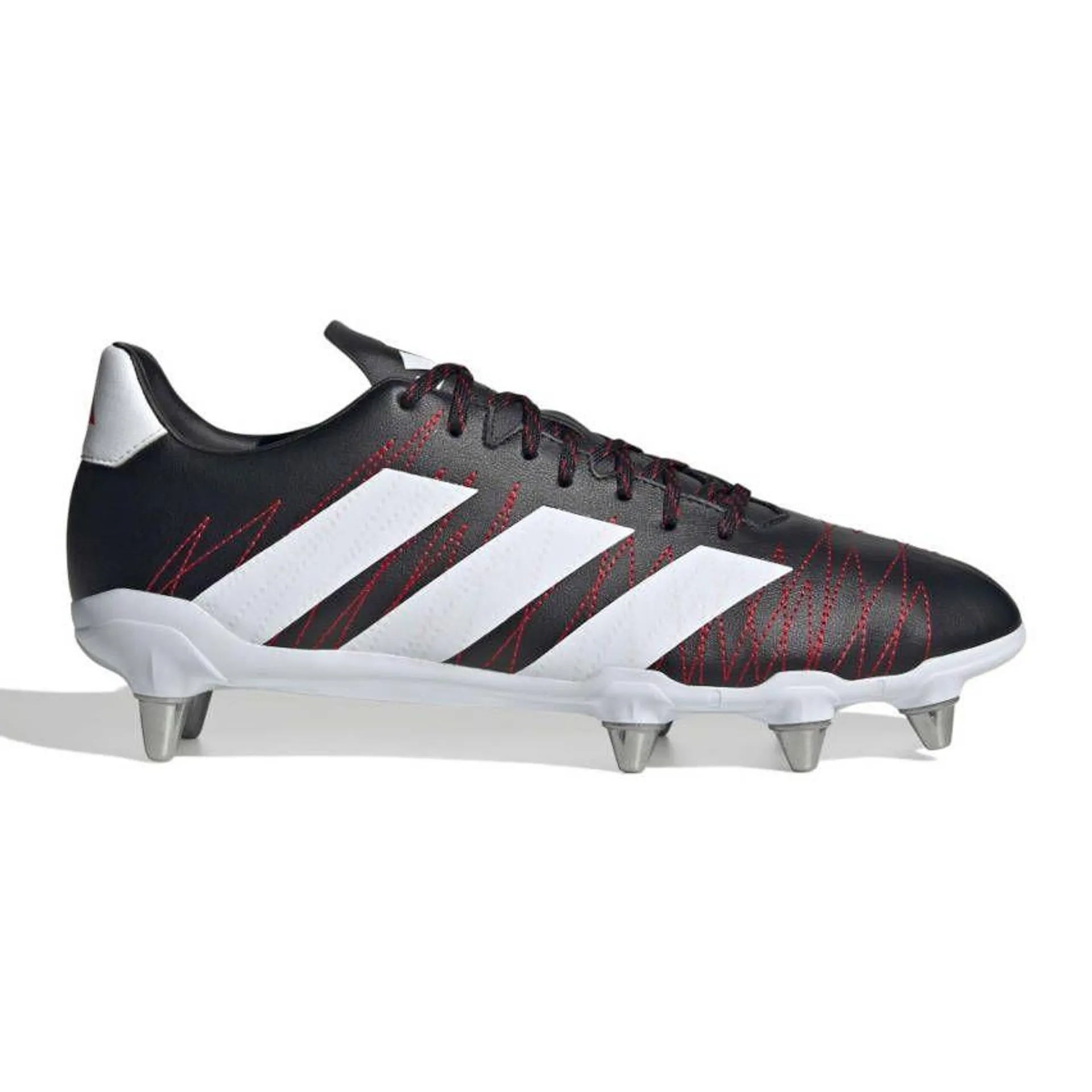 Chaussures Rugby Kakari SG Crampons Vissés Terrain Gras Noir - Adidas