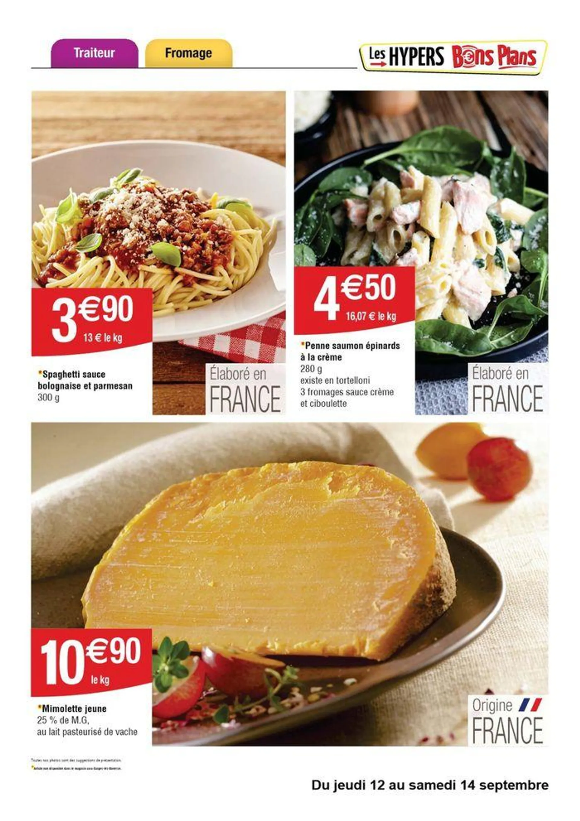 Les offres marché du week-end du 12 septembre au 14 septembre 2024 - Catalogue page 5