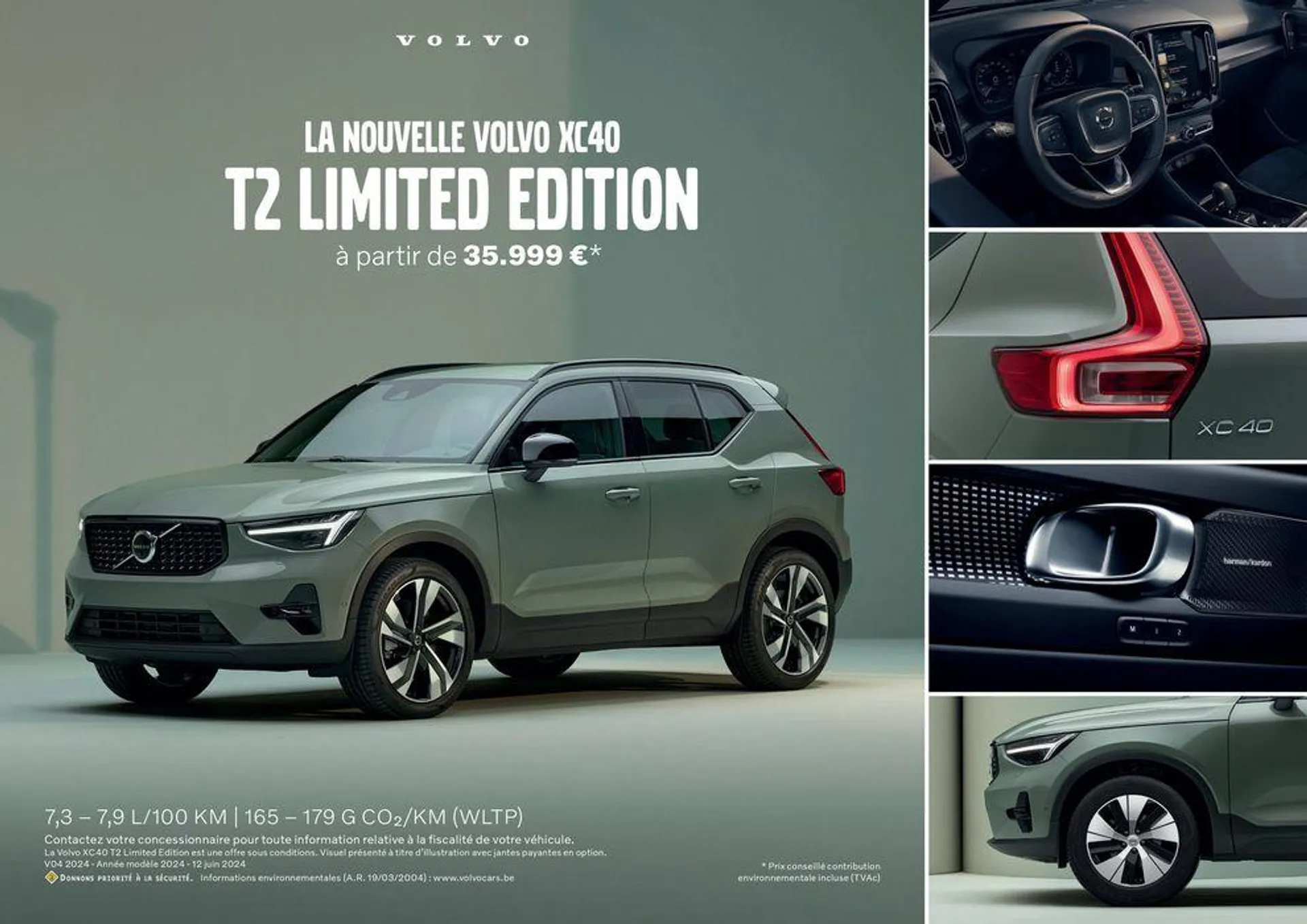 LA NOUVELLE VOLVO XC40 T2 LIMITED EDITION - 1