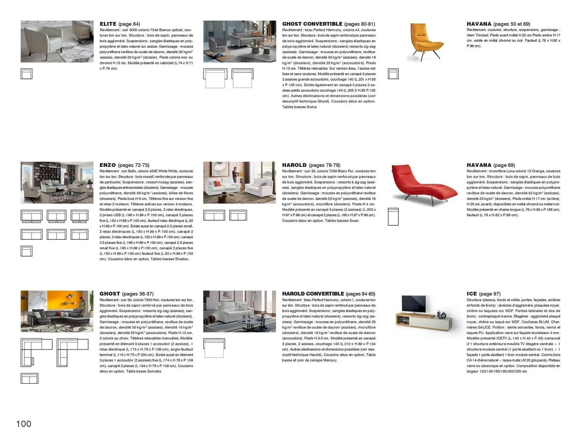 Catalogue Home Salons du 14 février au 30 novembre 2024 - Catalogue page 100