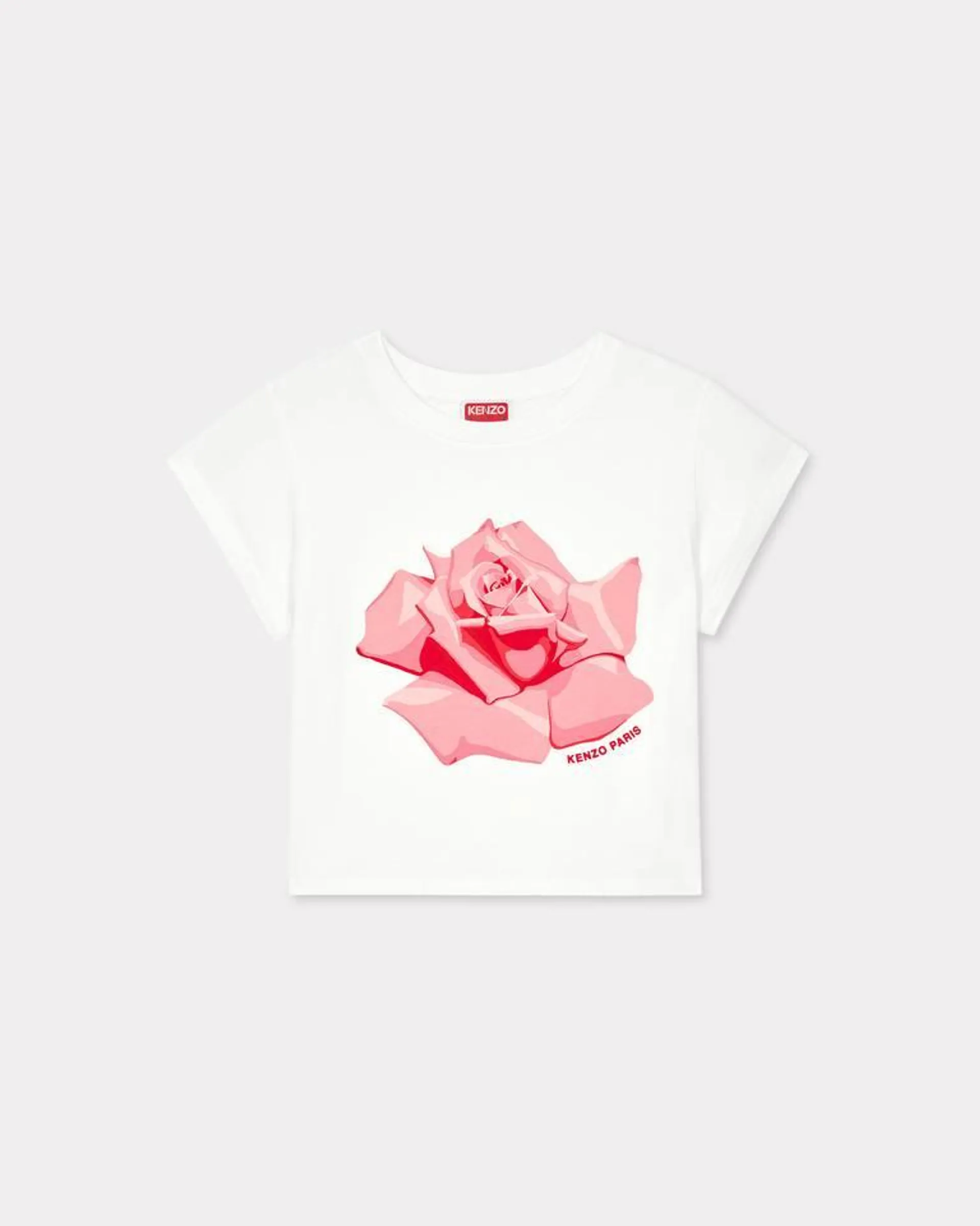 T-shirt court 'KENZO Rose'