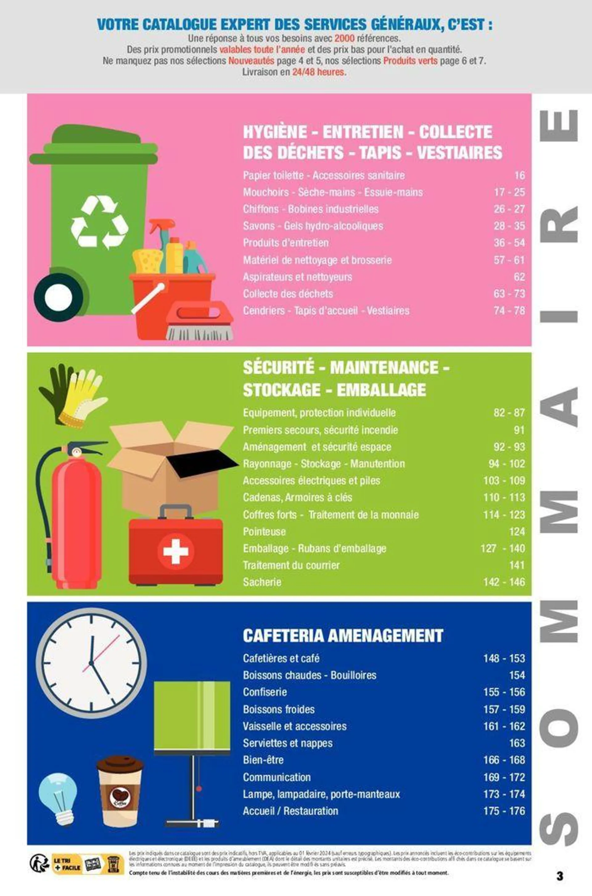 Services généraux 2024 du 11 mars au 31 décembre 2024 - Catalogue page 103