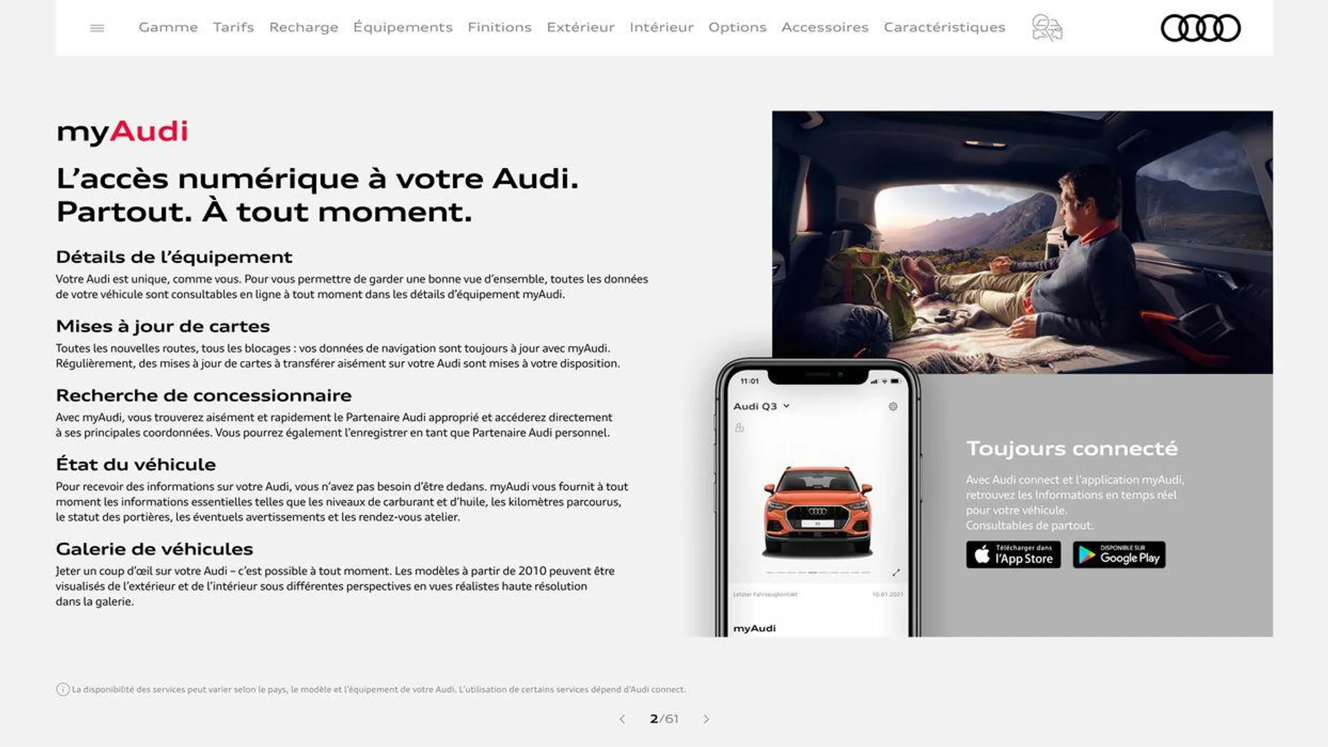 Audi Q3 du 20 août au 31 décembre 2024 - Catalogue page 2