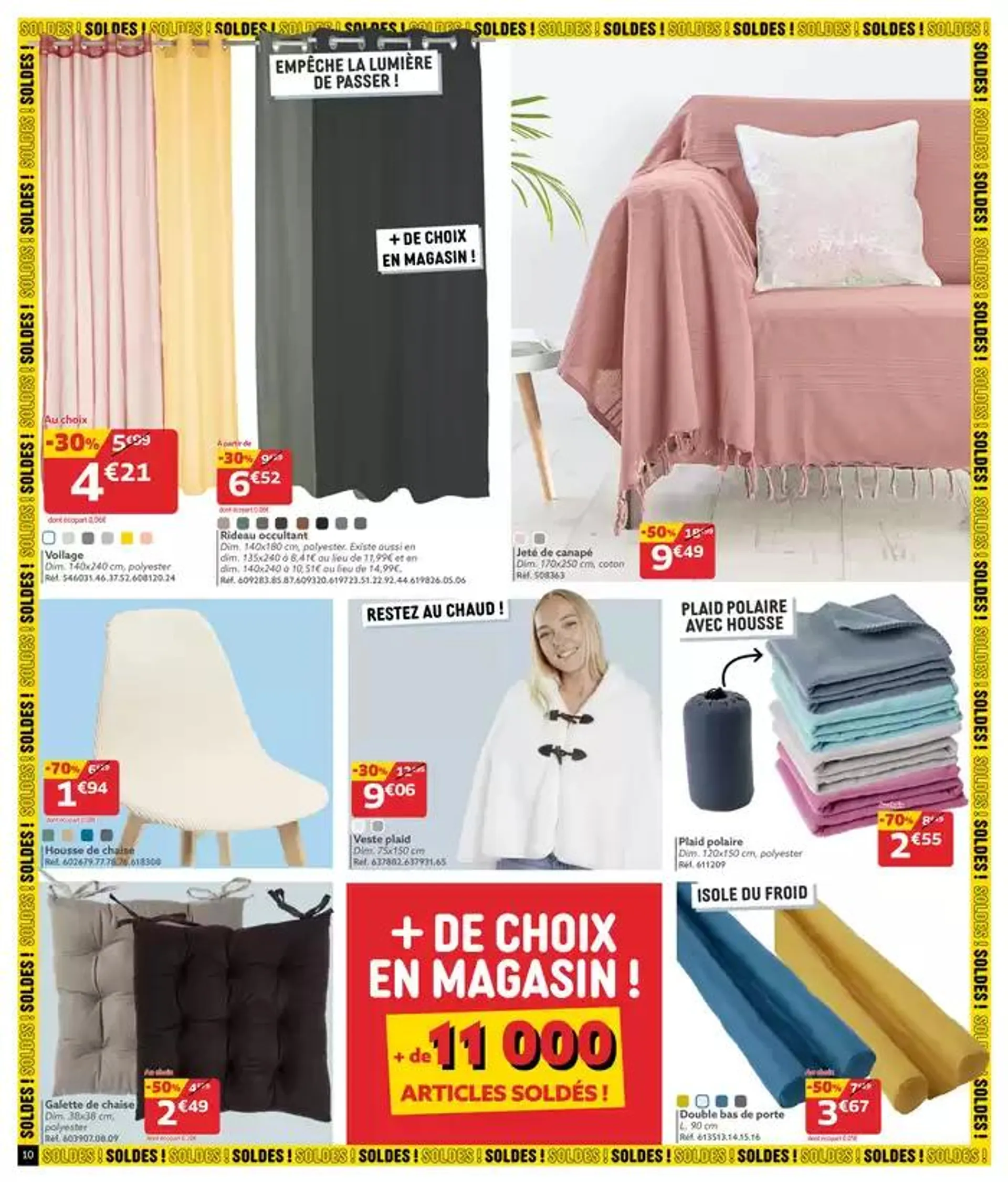 Les soldes du 9 janvier au 3 février 2025 - Catalogue page 10