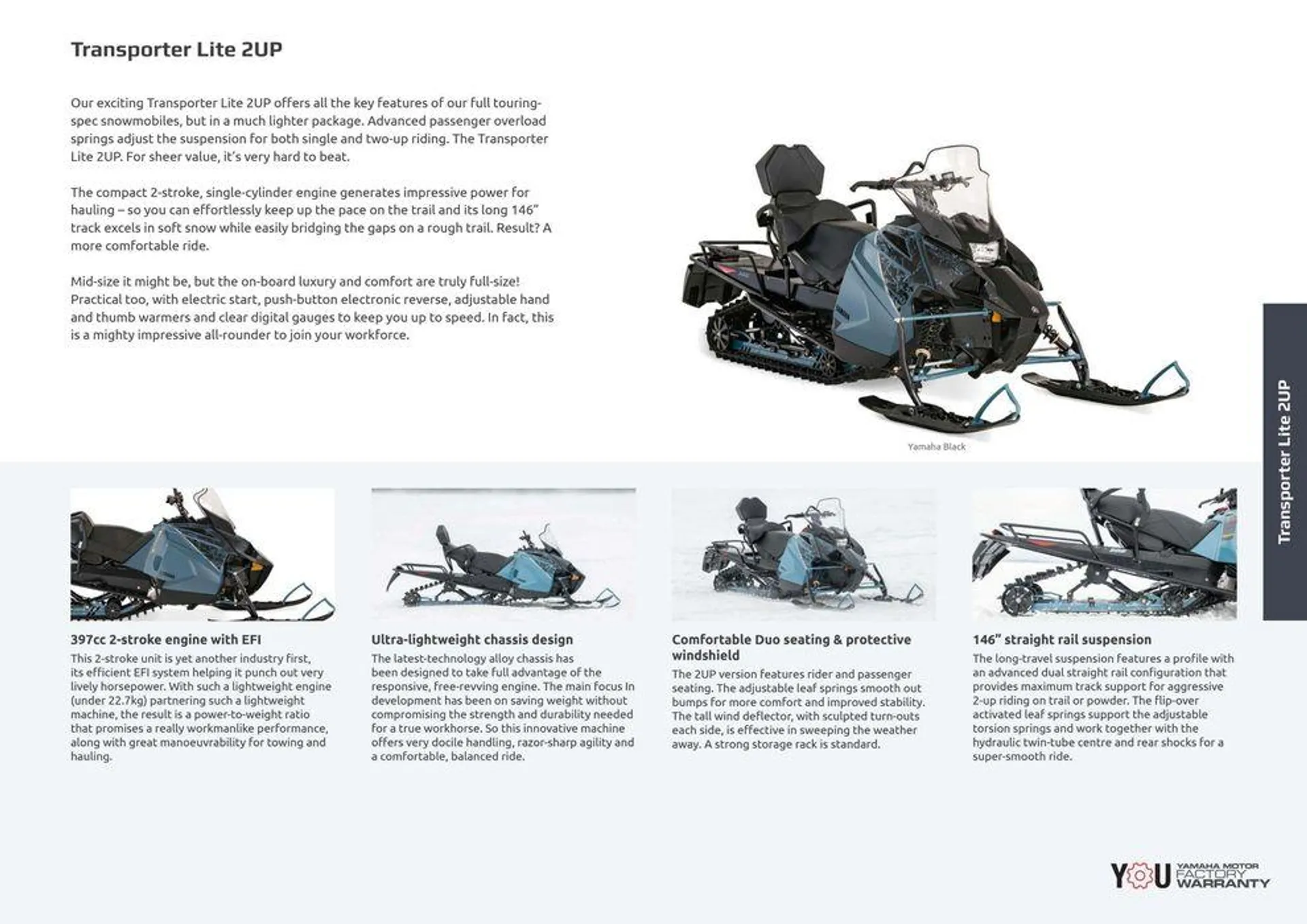 Catalogue Yamaha Motoneiges - Snowmobiles du 18 juin au 31 décembre 2024 - Catalogue page 4