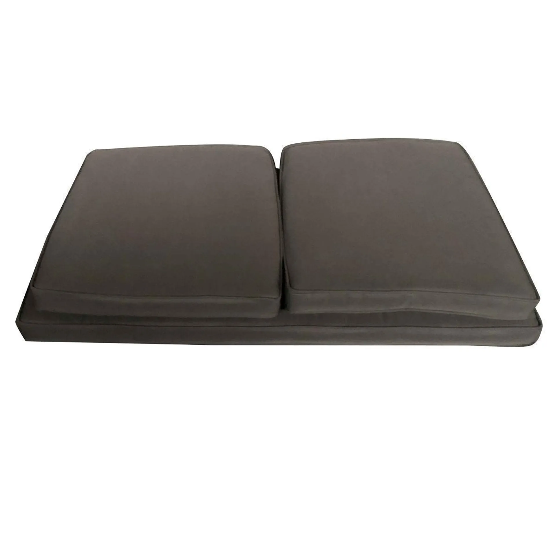 3 coussins Bora-Bora - L 106 x P 53 x H 5 cm - Gris anthracite - HESPERIDE