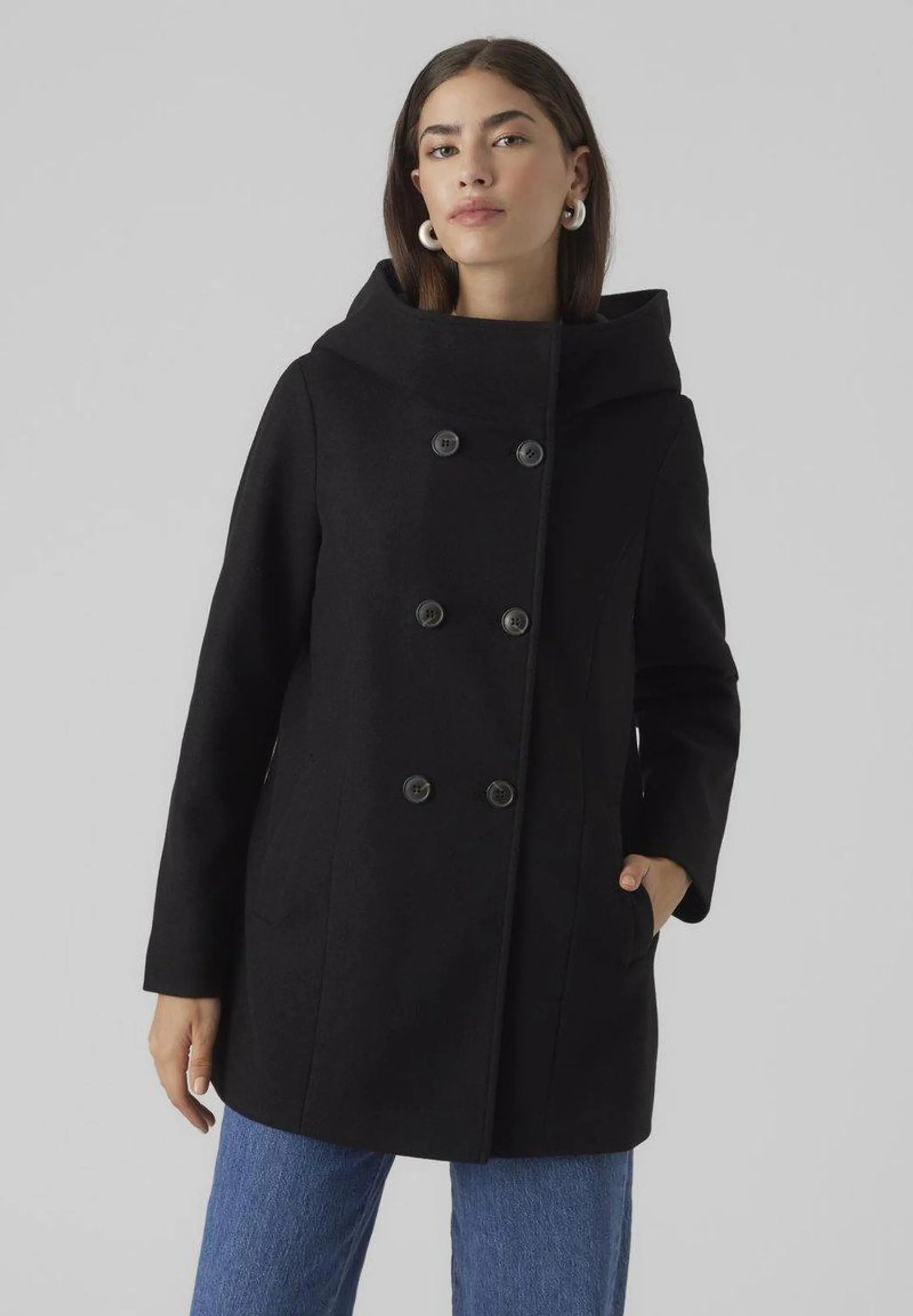 VMFORTUNE SHILA GA NOOS - Manteau court - black