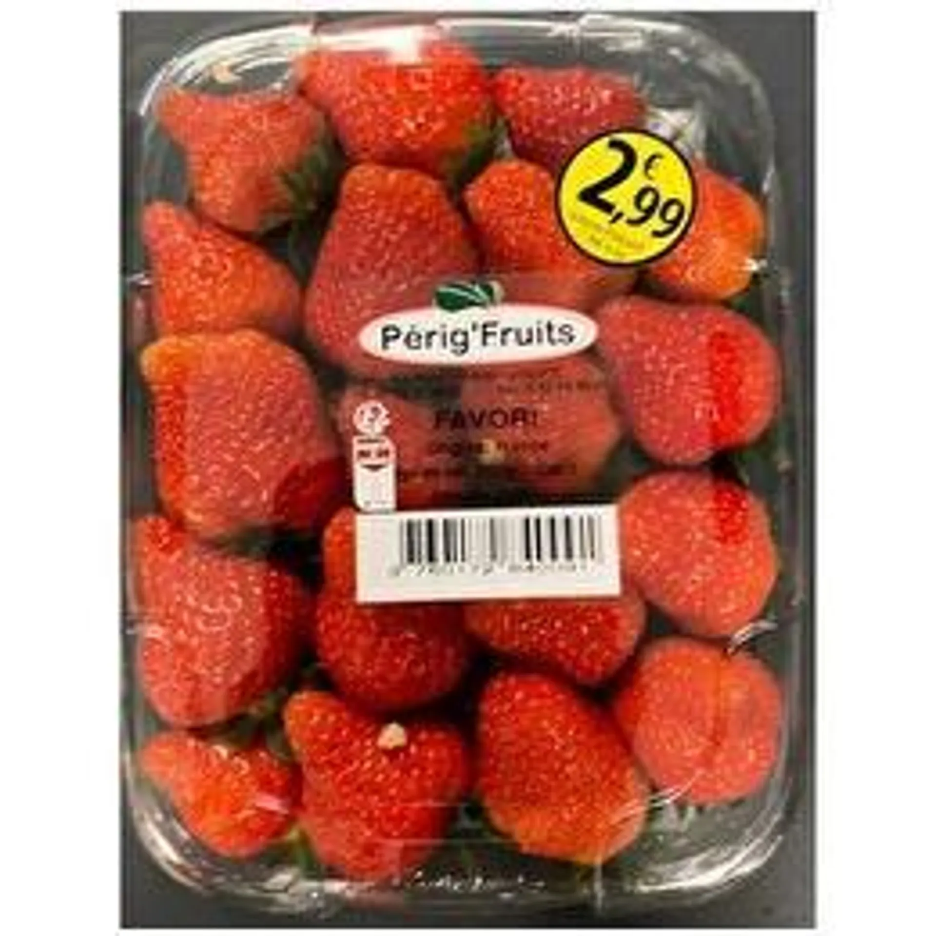 fraise ronde gustative 250g