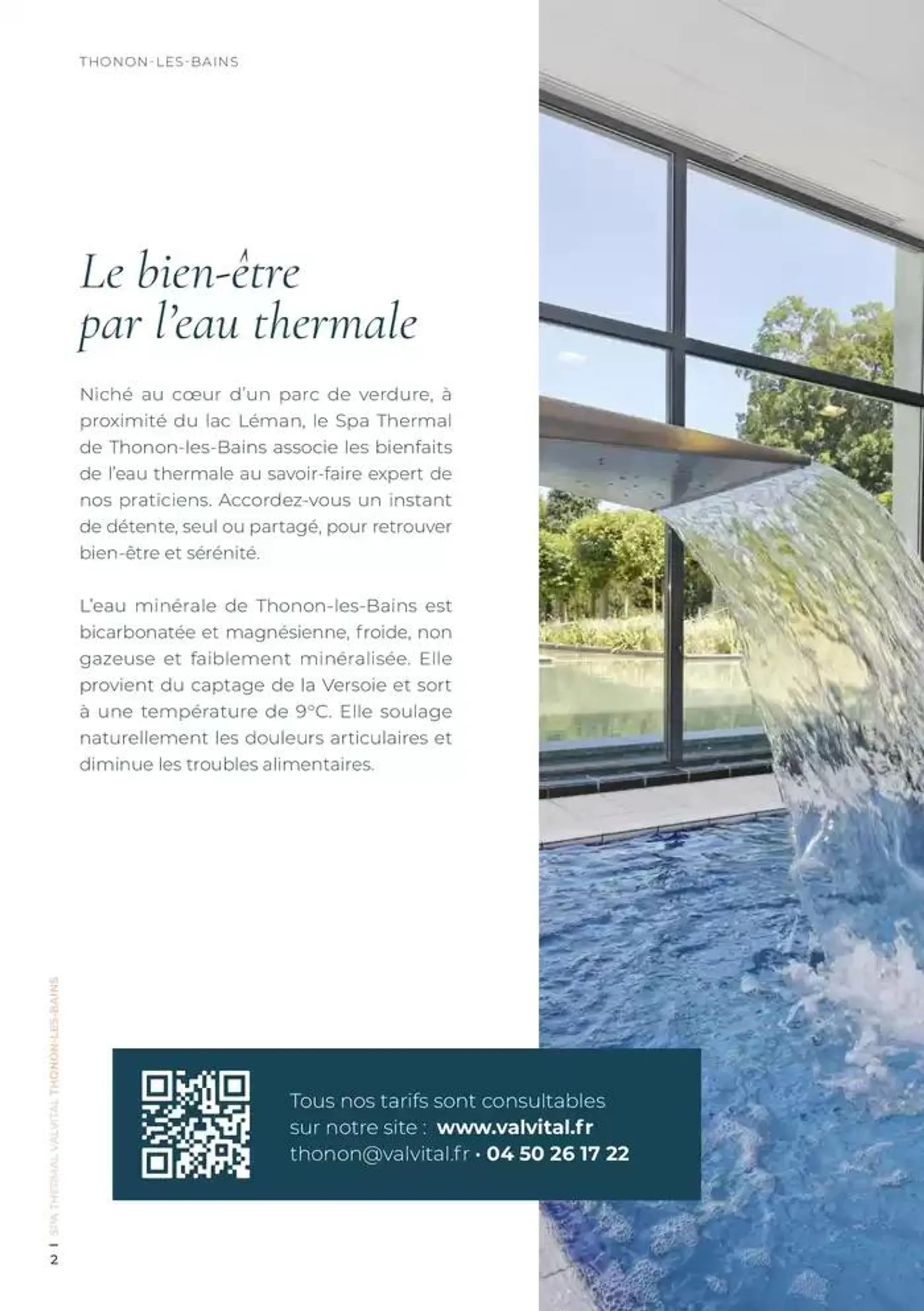 Carte spa Thonon-les-Bains 2025 du 9 décembre au 31 décembre 2025 - Catalogue page 2