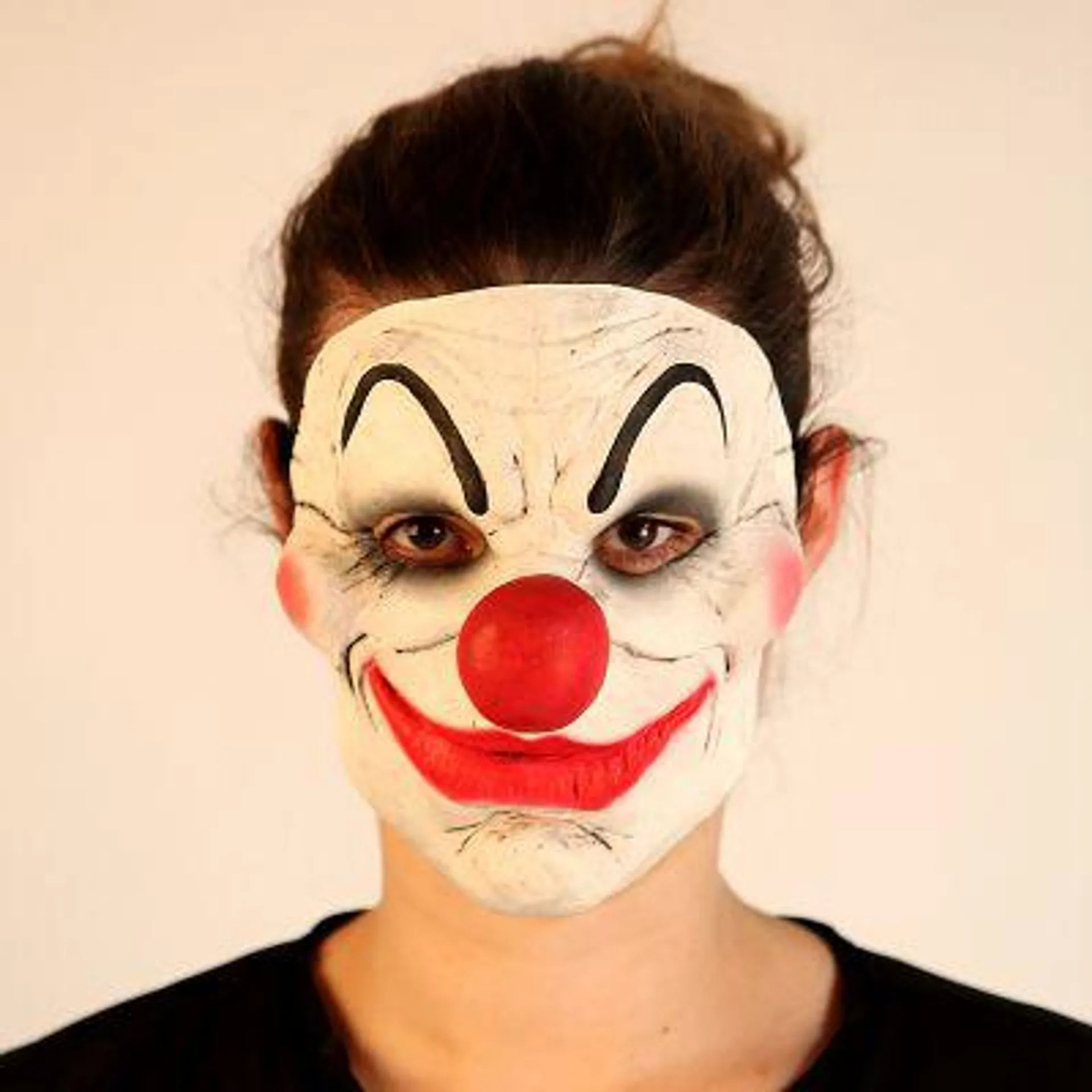 Masque en Latex de Clown Psychopathe