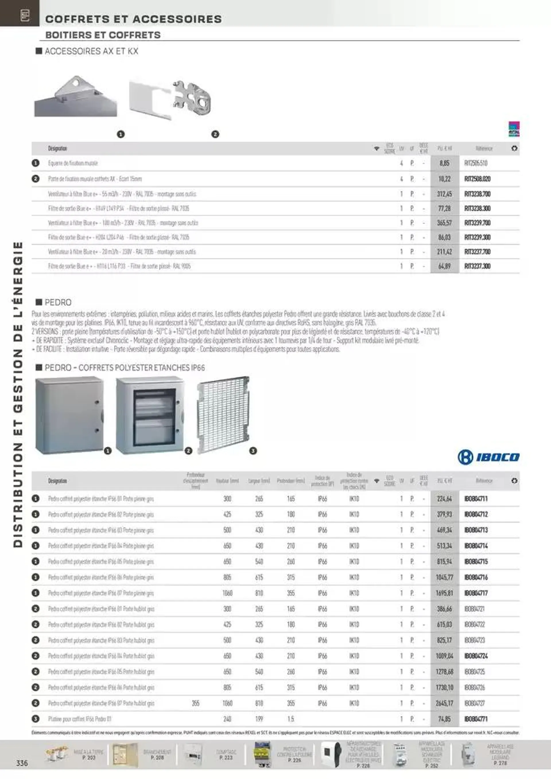 Distribution et Gestion de l'Energie du 31 octobre au 31 décembre 2024 - Catalogue page 136