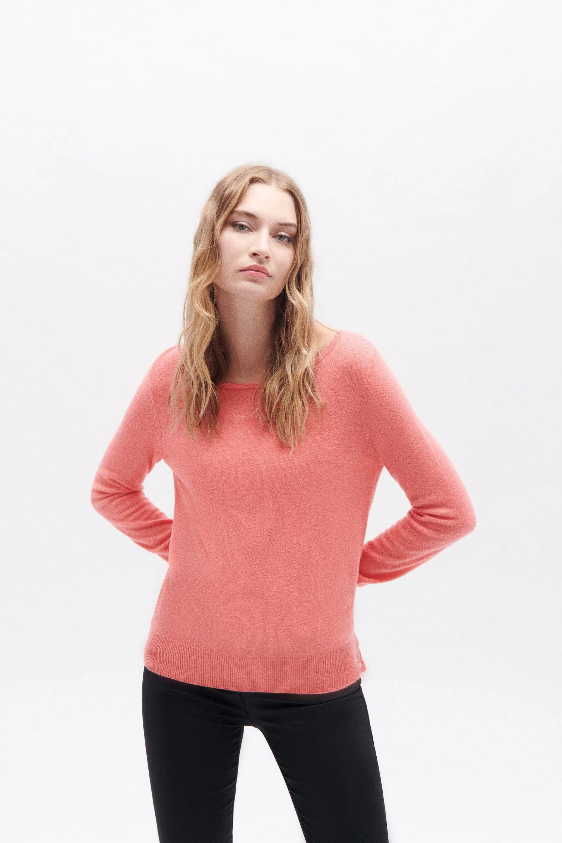 Pull sofie rose femme