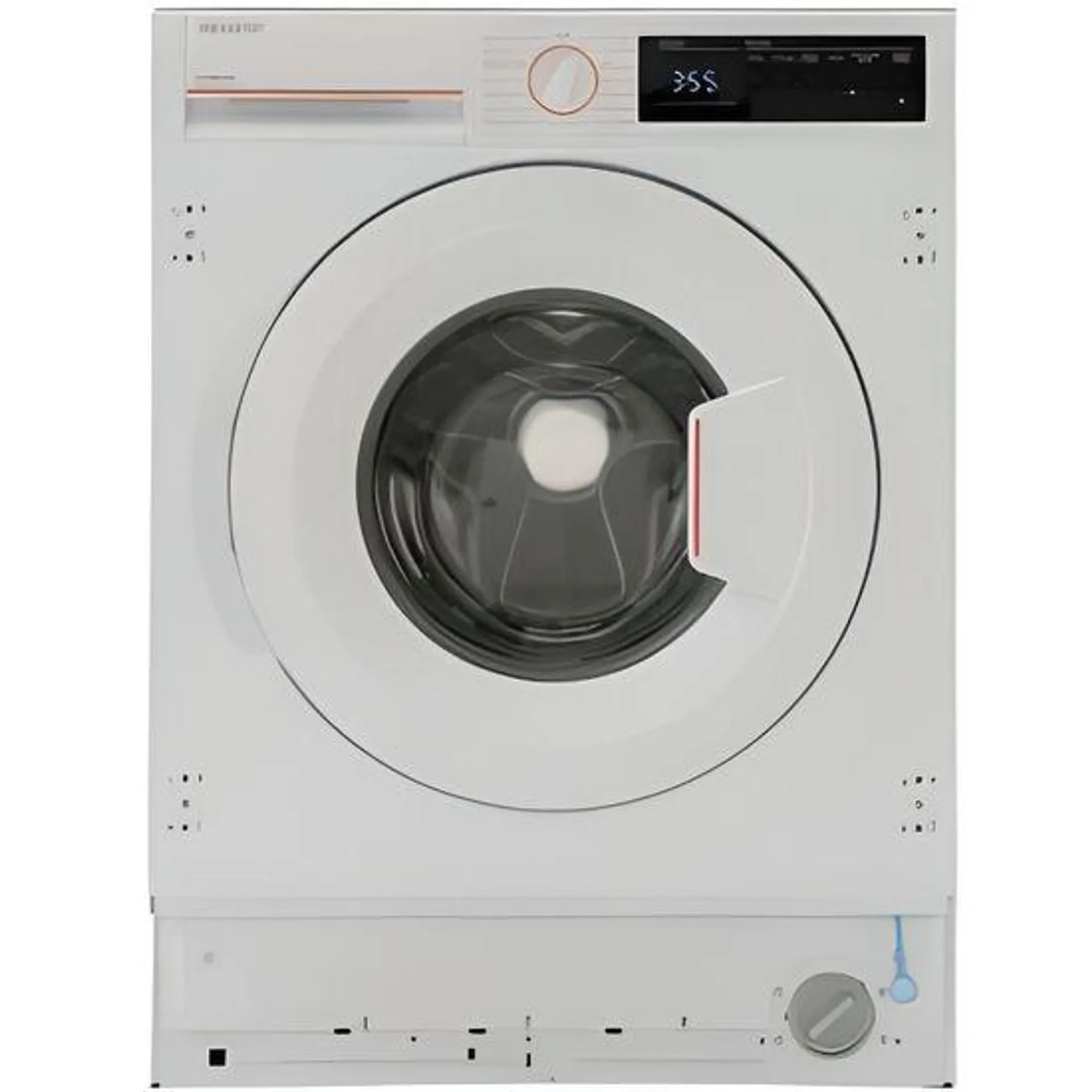 Lave linge encastrable - SHARP - ES-NIB8141WD - Capacité de lavage 8 kg - Essorage 1400 tr/mn - 15 programmes