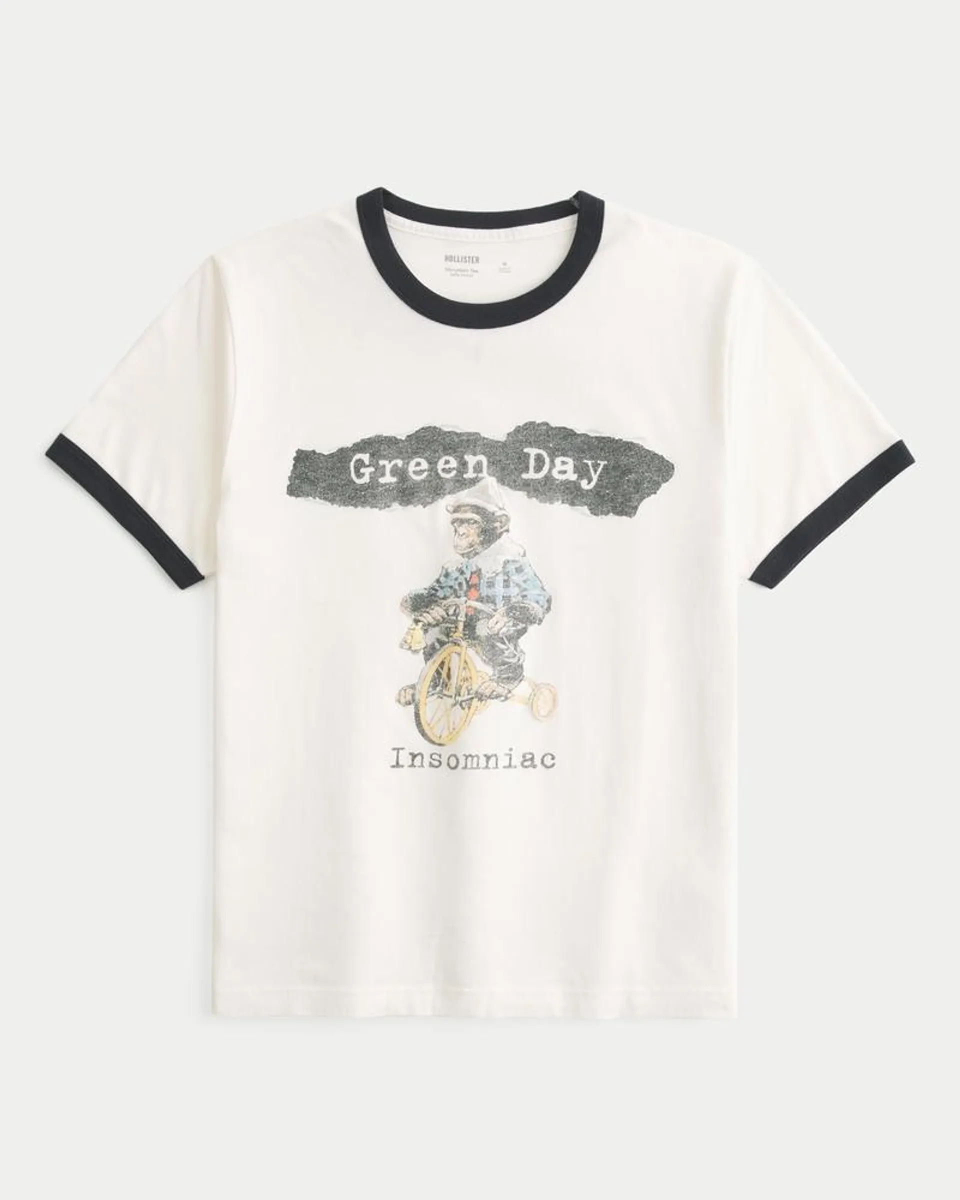 Shrunken Green Day Insomniac Graphic Tee