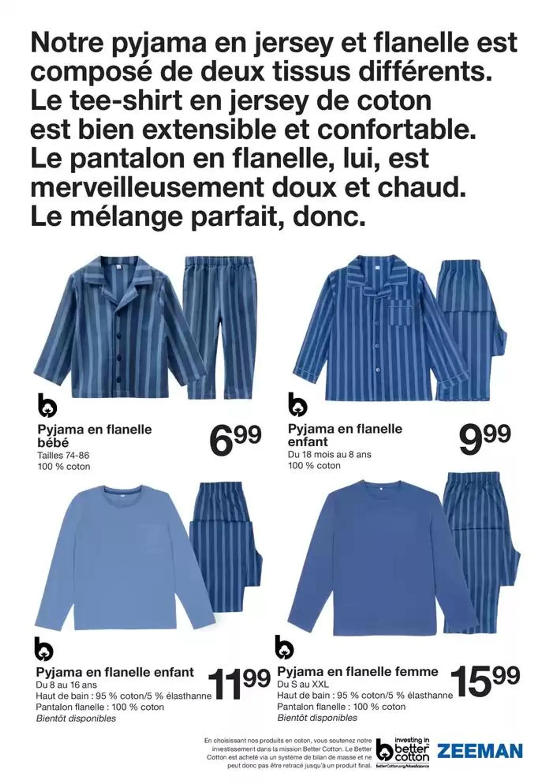 Cette semaine : des pyjamas pour toute la famille du 28 octobre au 8 novembre 2024 - Catalogue page 7