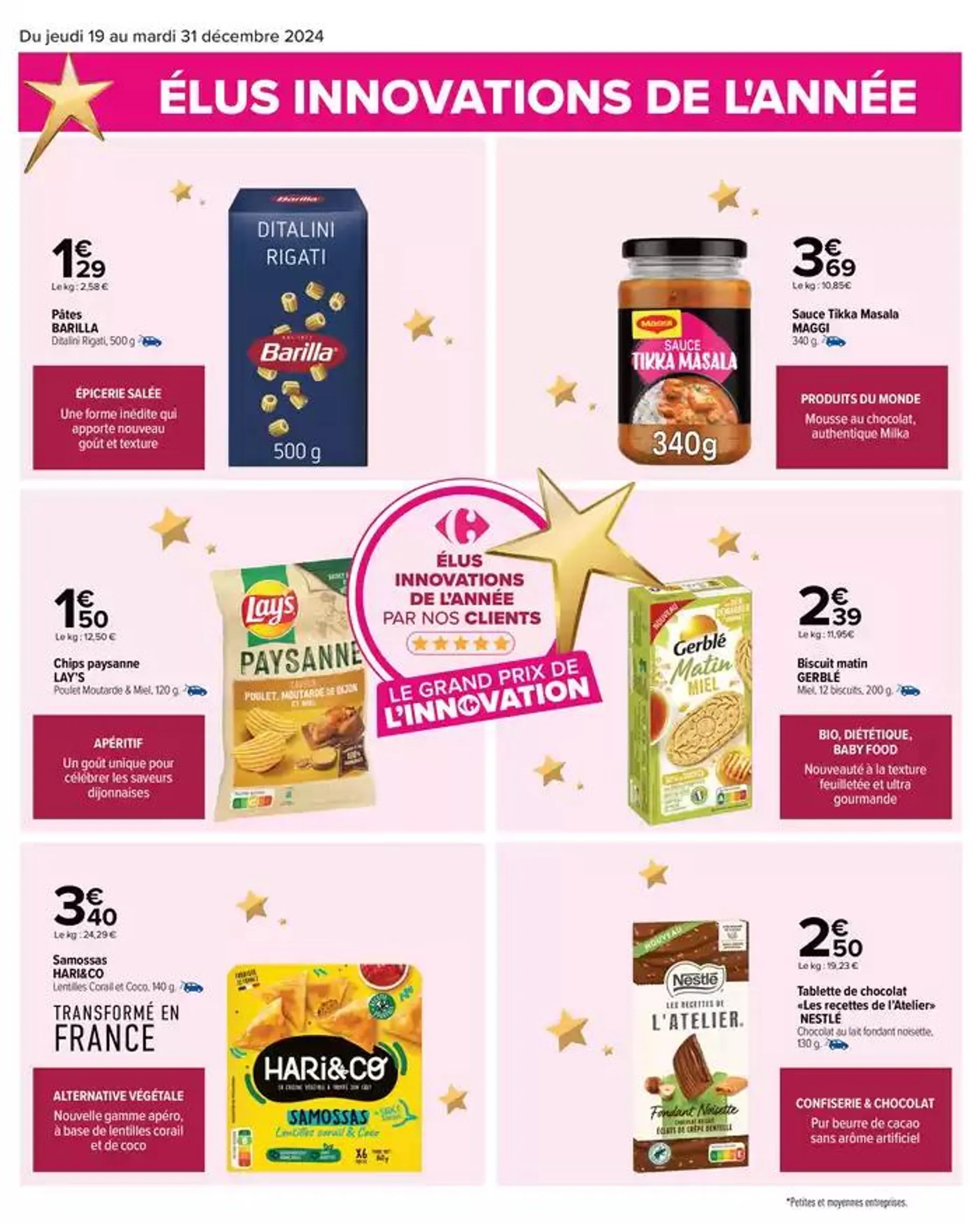 JOYEUSES FÊTES ET MEILLEURS PRIX du 19 décembre au 31 décembre 2024 - Catalogue page 68