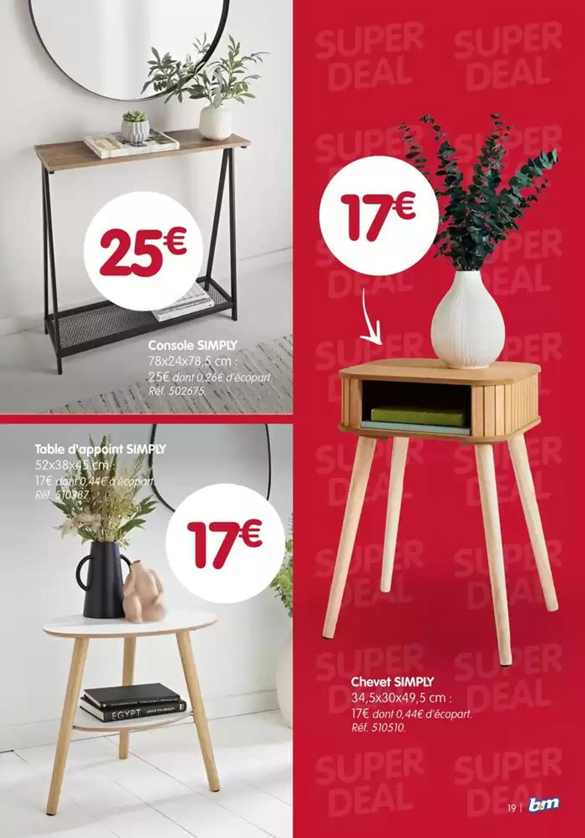 B&M: Super Deal du 26 décembre au 28 janvier 2025 - Catalogue page 19