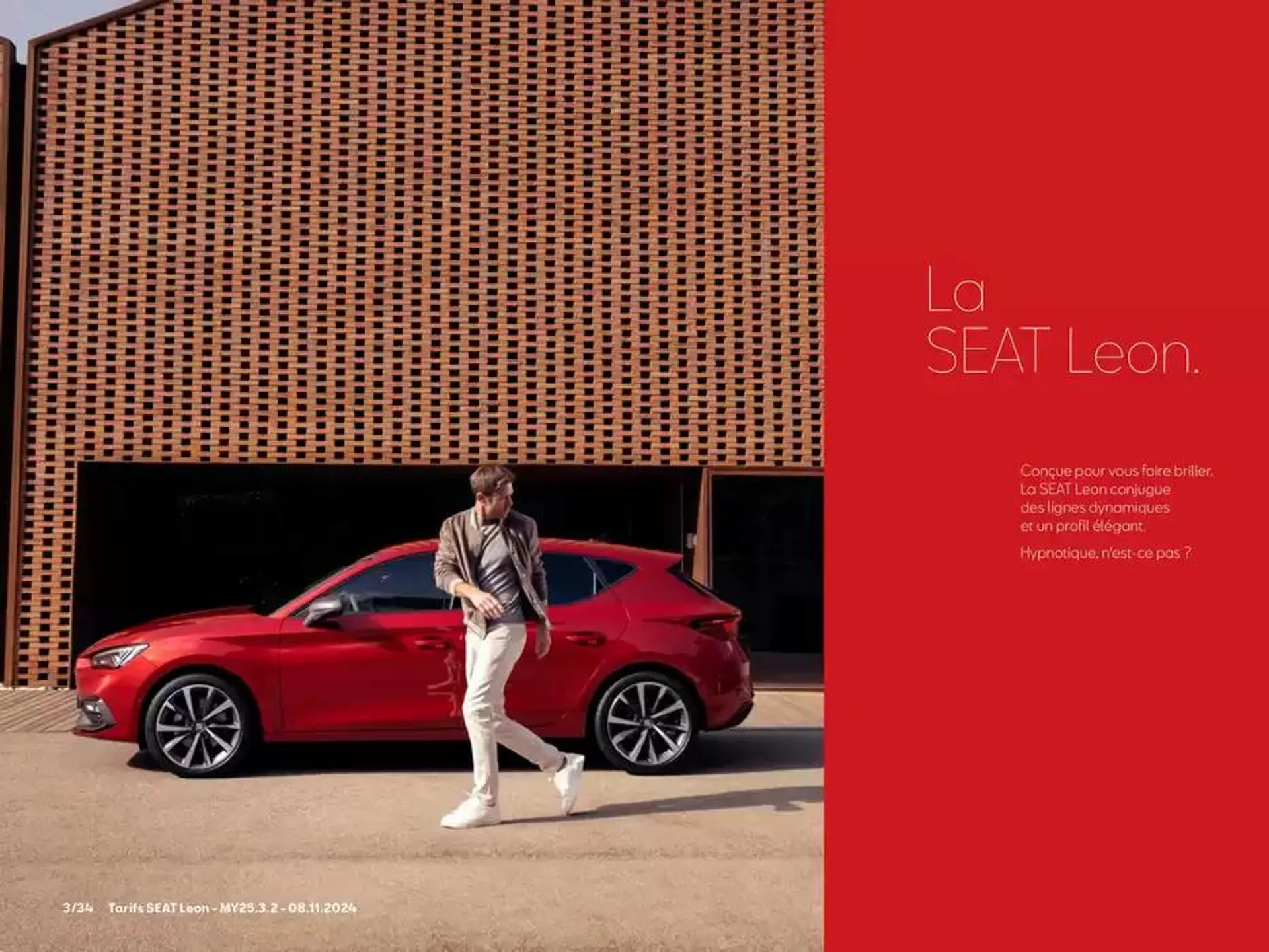 SEAT Leon 5 portes du 11 novembre au 9 novembre 2025 - Catalogue page 3