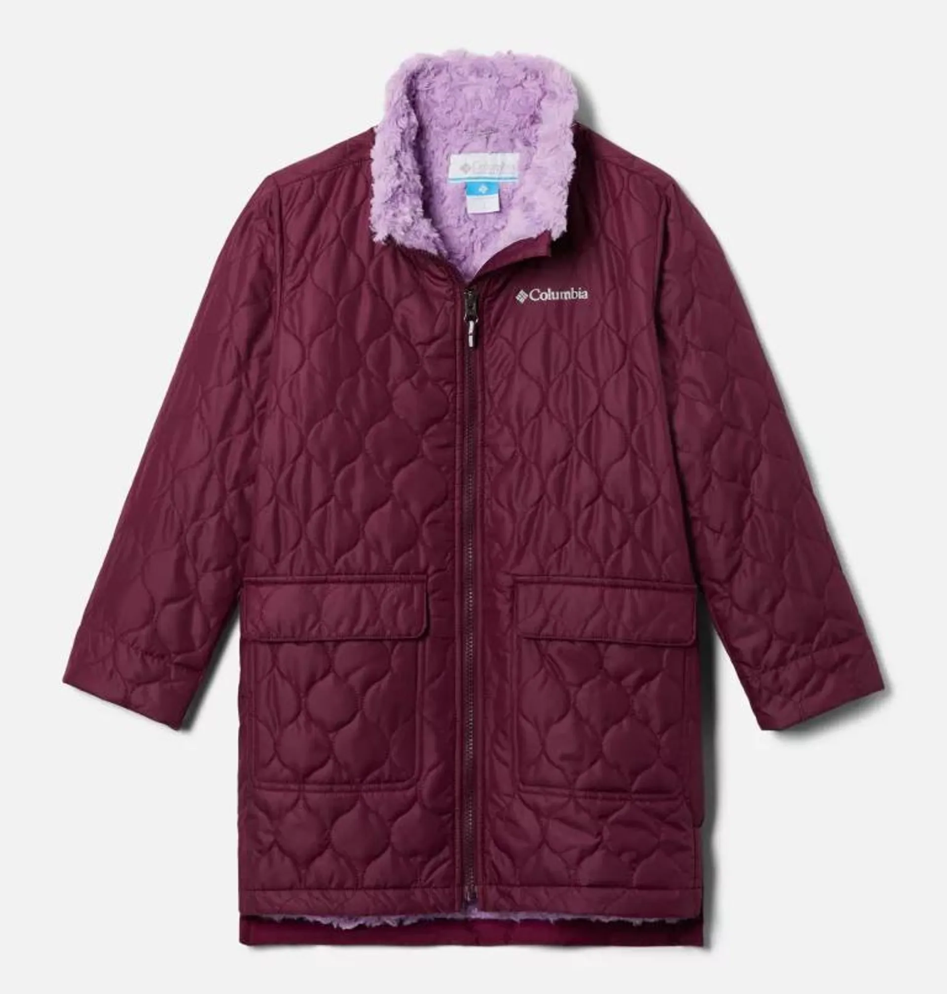 Veste Matelassée en Sherpa Bella Plush™ Novelty Fille