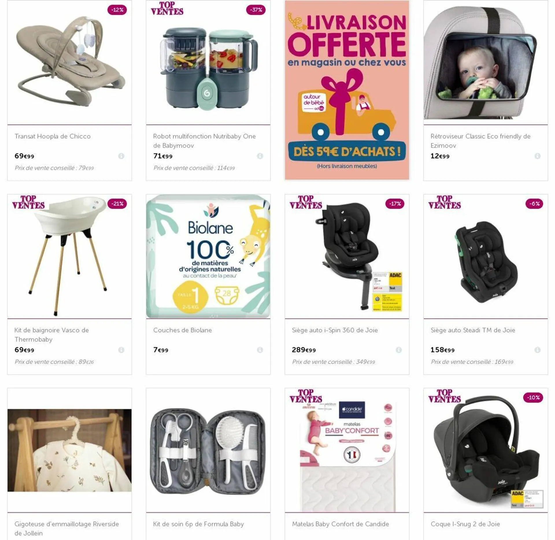 autour de bébé Catalogue actuel - 1