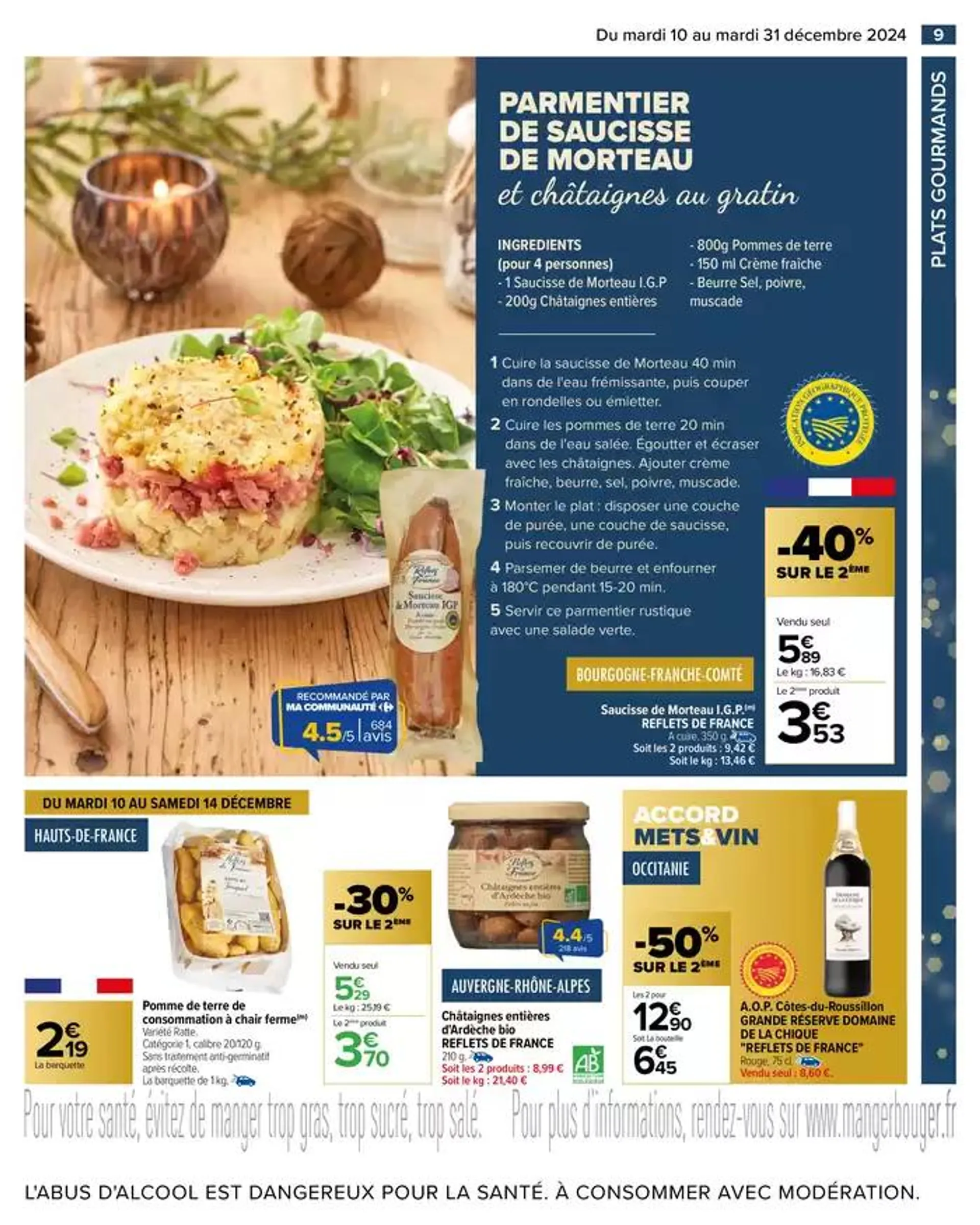 LE MARCHÉ DE NOËL DE NOS RÉGIONS du 10 décembre au 31 décembre 2024 - Catalogue page 11