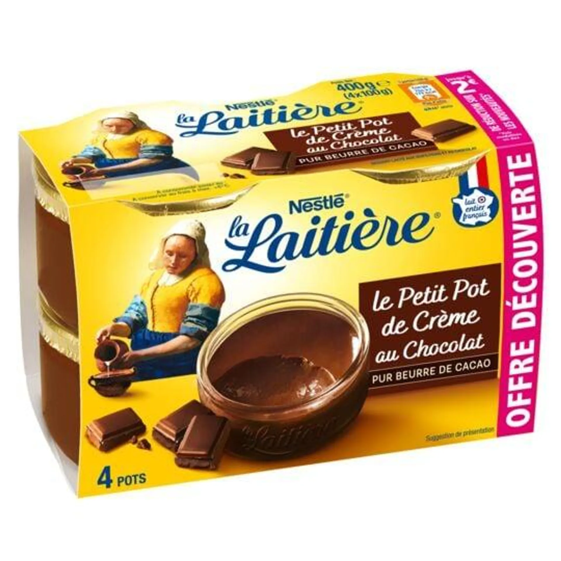 Crème Dessert Chocolat LA LAITIERE