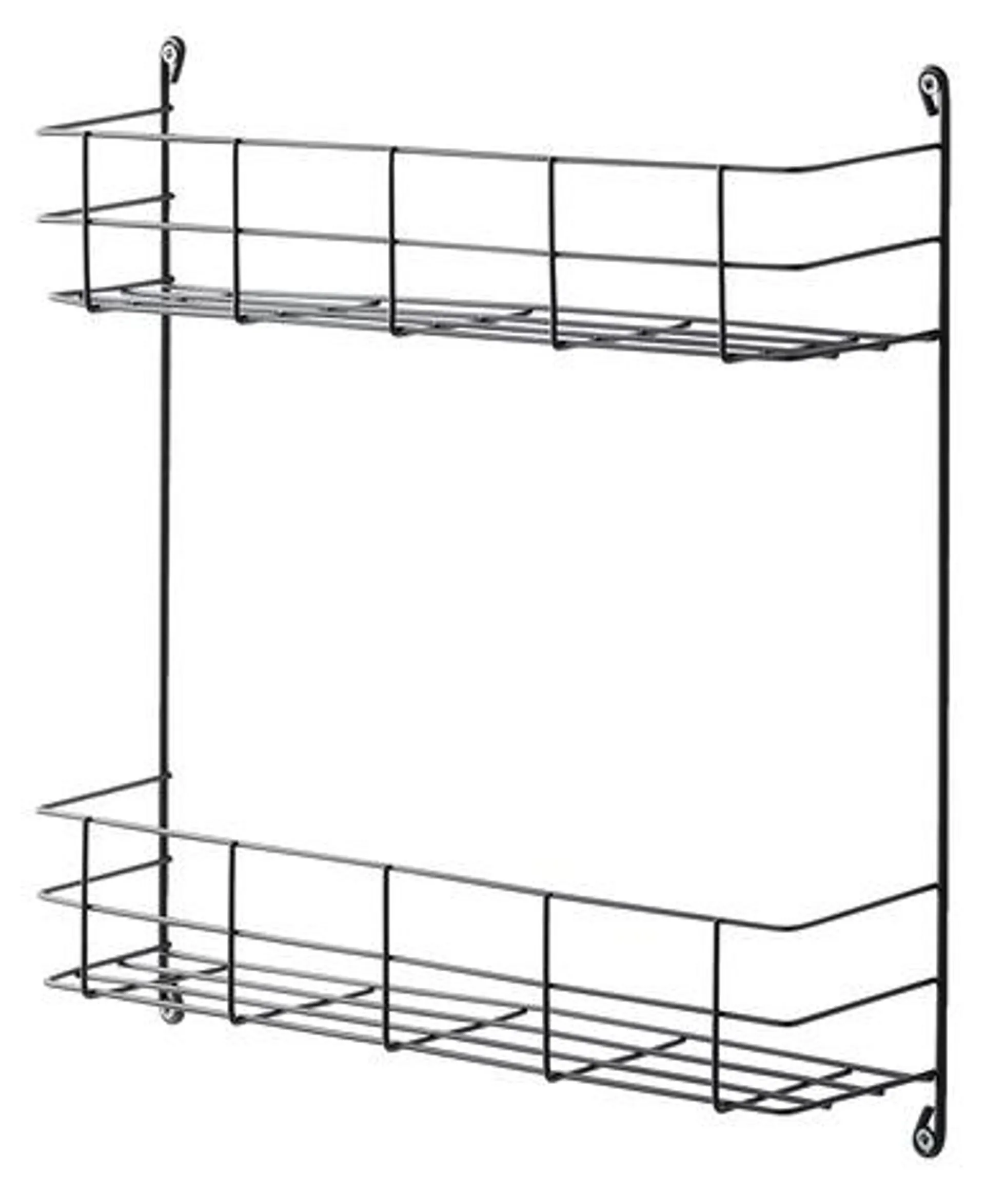 Étagère intérieure 2 niveaux acier l39xp42 "Datil" - GoodHome