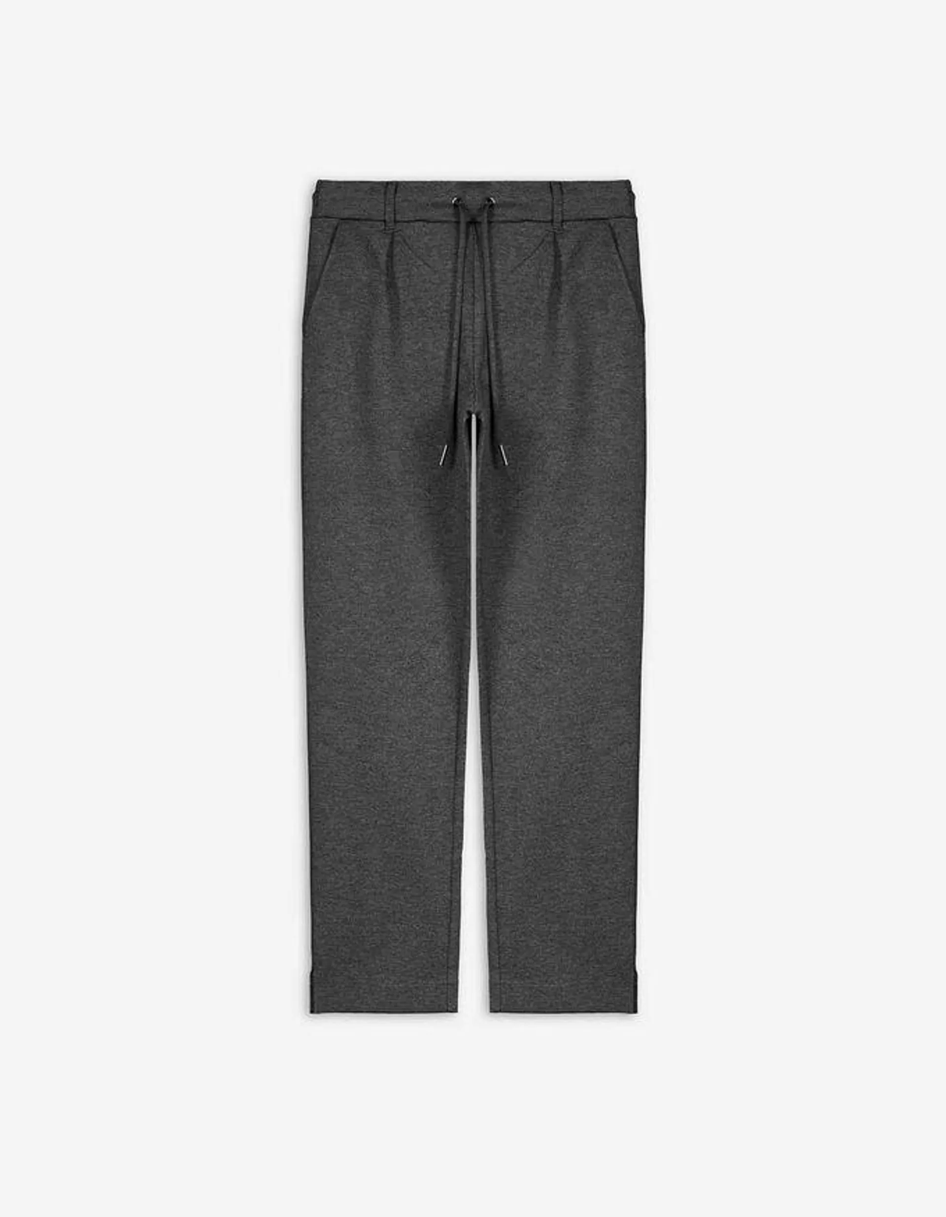 Pantaloni jogging - LENZING™ ECOVERO™ - Gri inchis