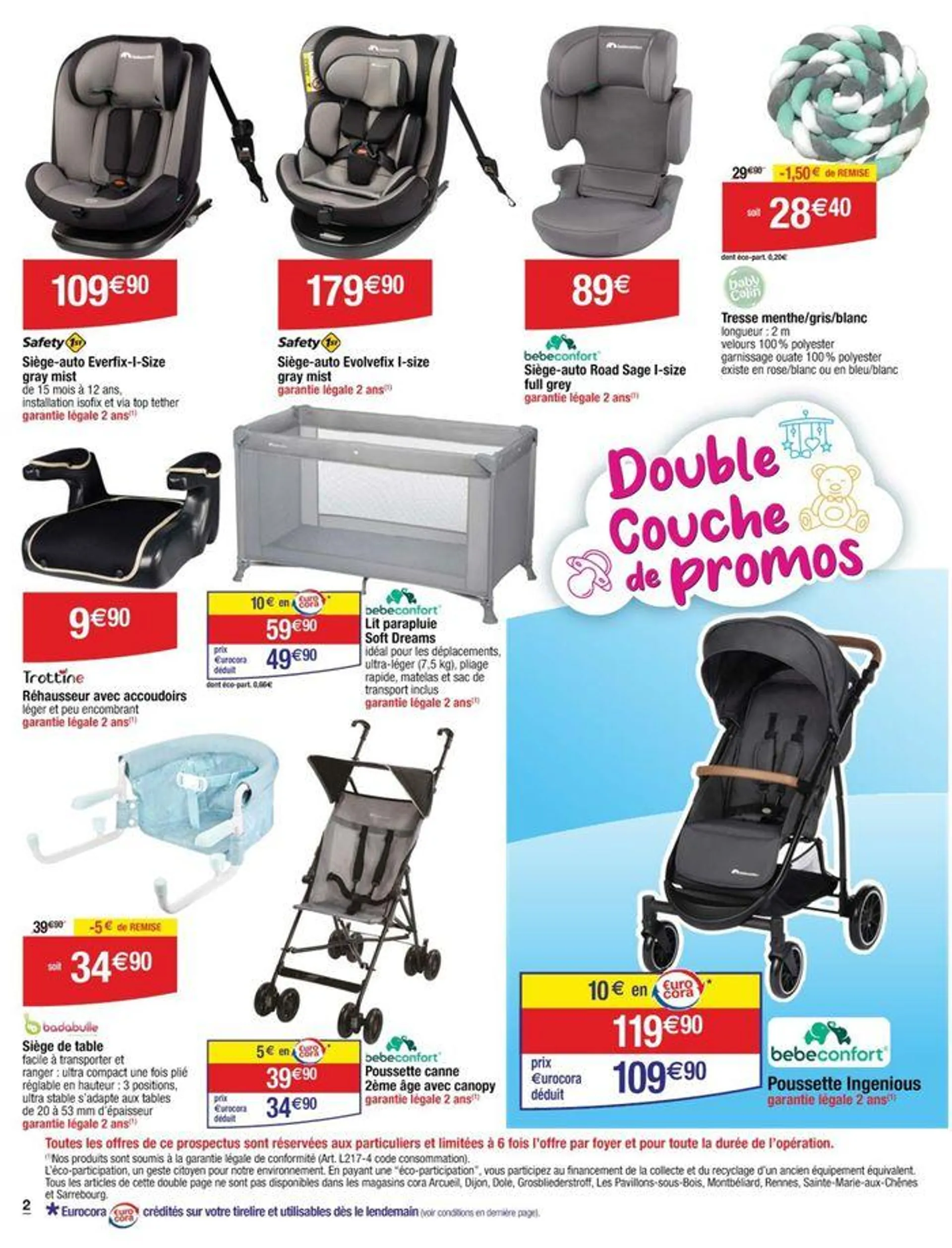 Double couche de promos du 24 septembre au 5 octobre 2024 - Catalogue page 2