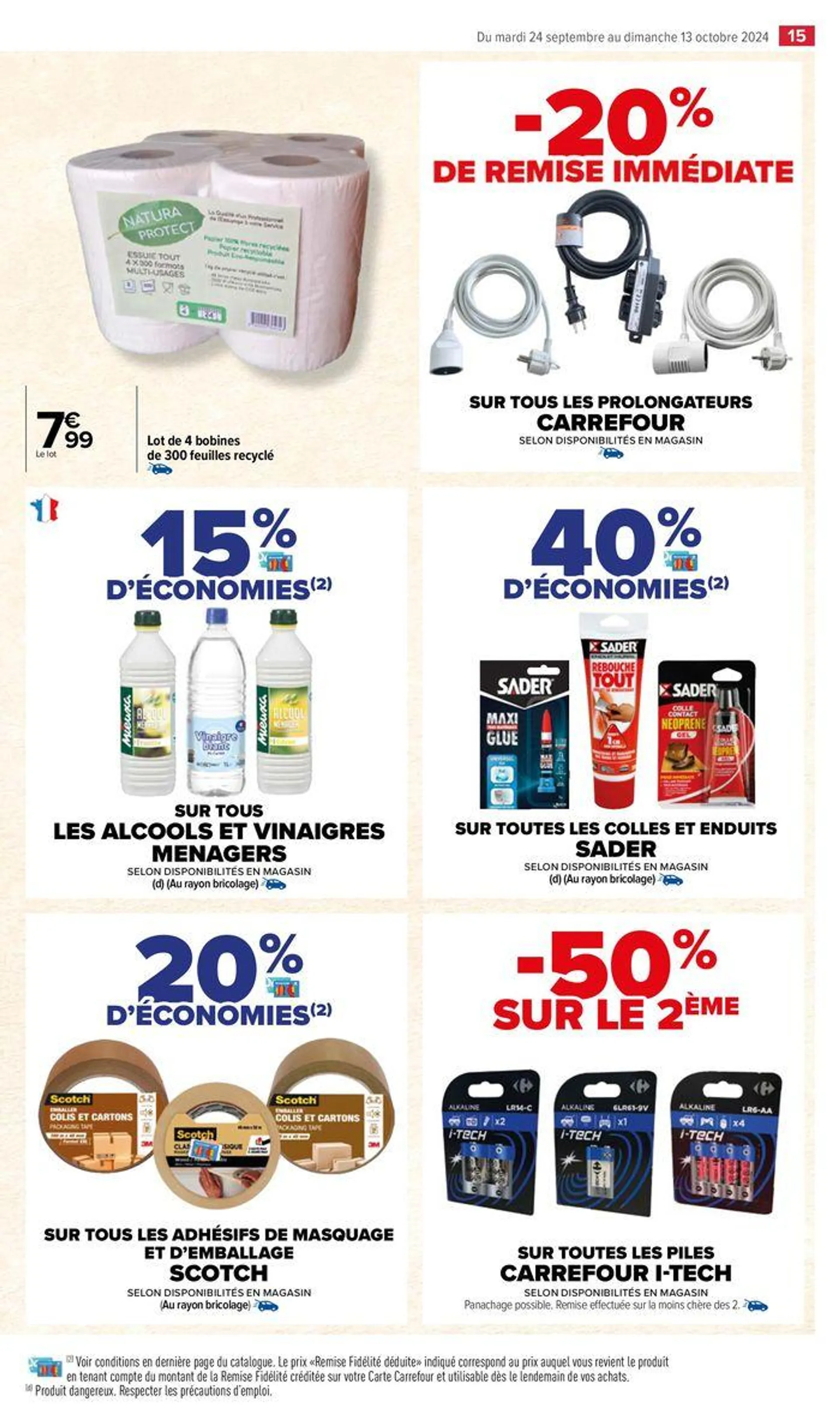 BRICO & JARDIN AUTOMNE du 24 septembre au 13 octobre 2024 - Catalogue page 17