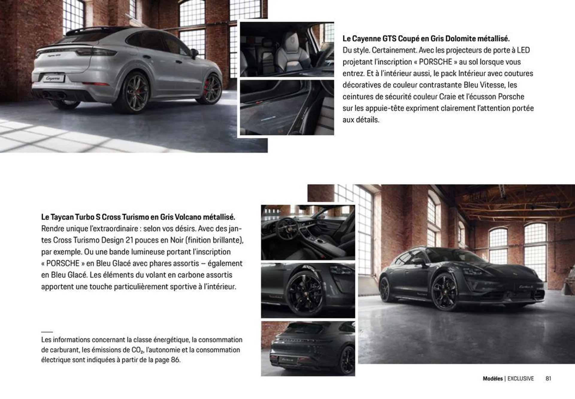 Modèles Porsche du 12 décembre au 31 décembre 2024 - Catalogue page 81