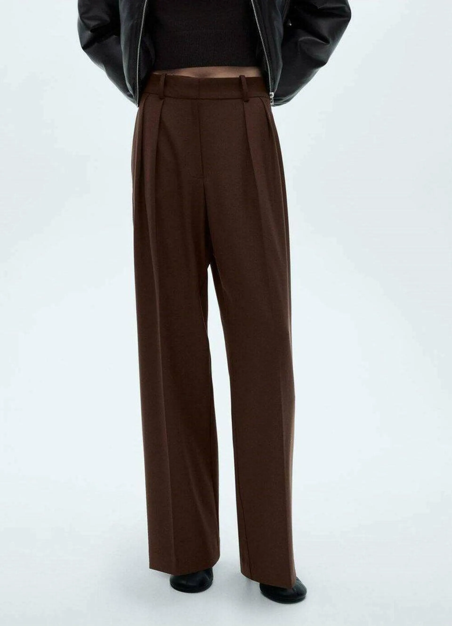 GABI - Pantalon classique - marron