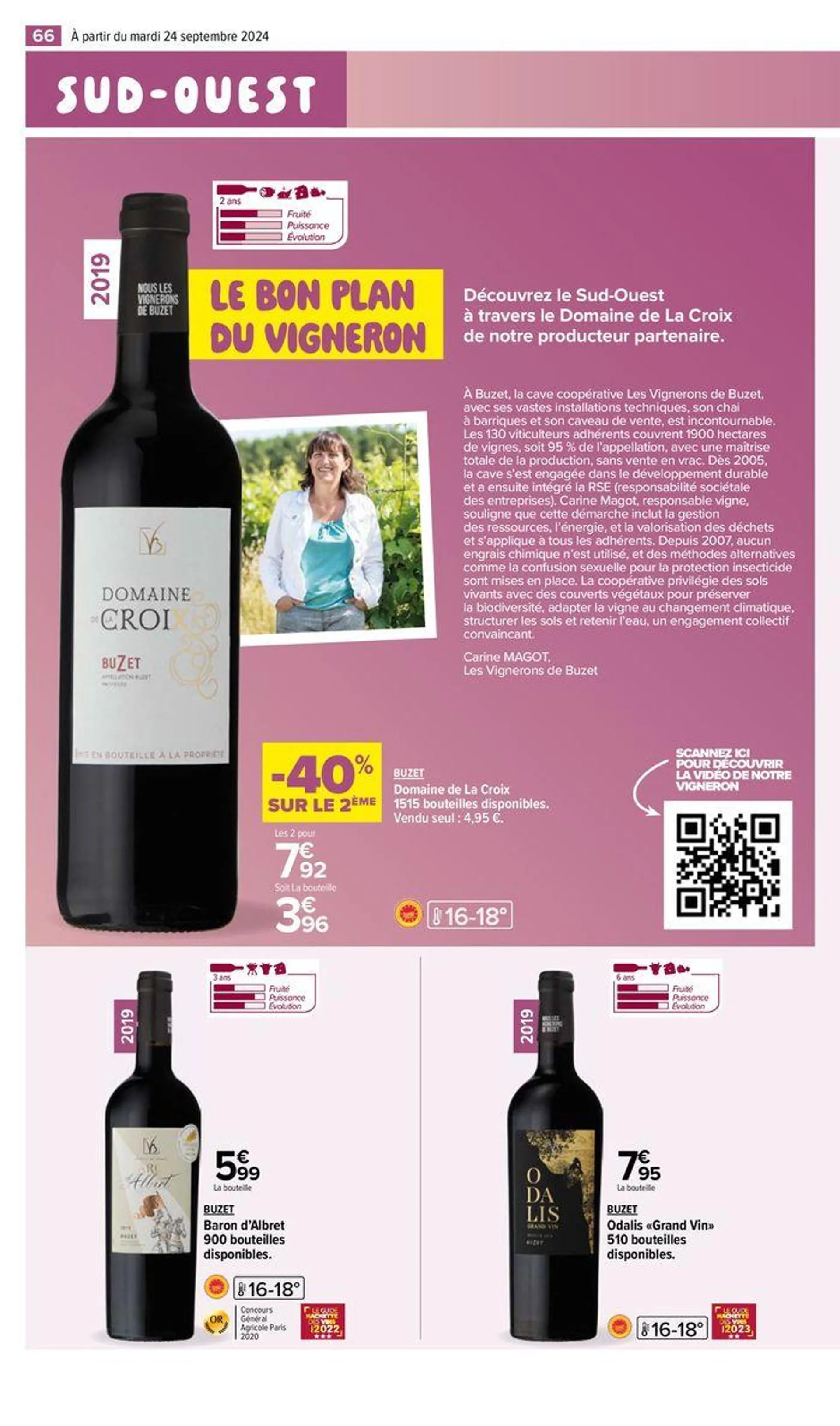 FOIRE AUX VINS D'AUTOMNE du 24 septembre au 7 octobre 2024 - Catalogue page 68