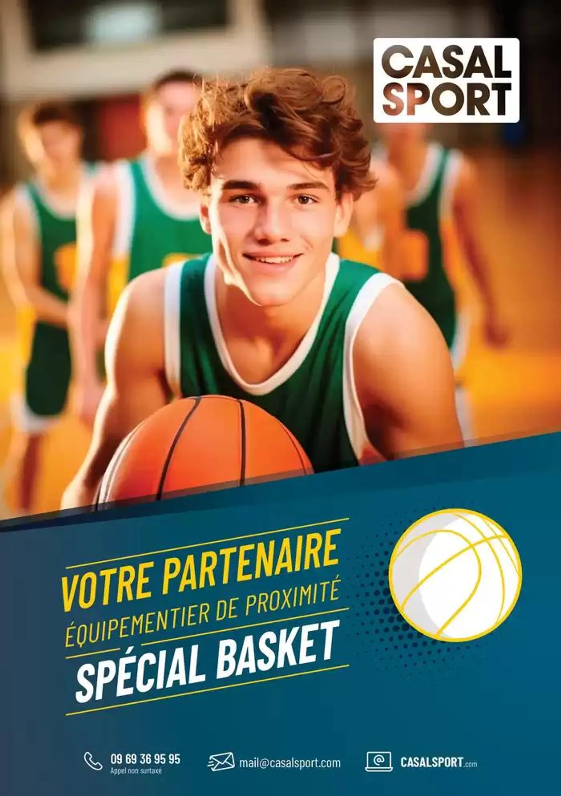 VOTRE PARTENAIRE ÉQUIPEMENTIER DE PROXIMITÉ SPÉCIAL BASKET - 1