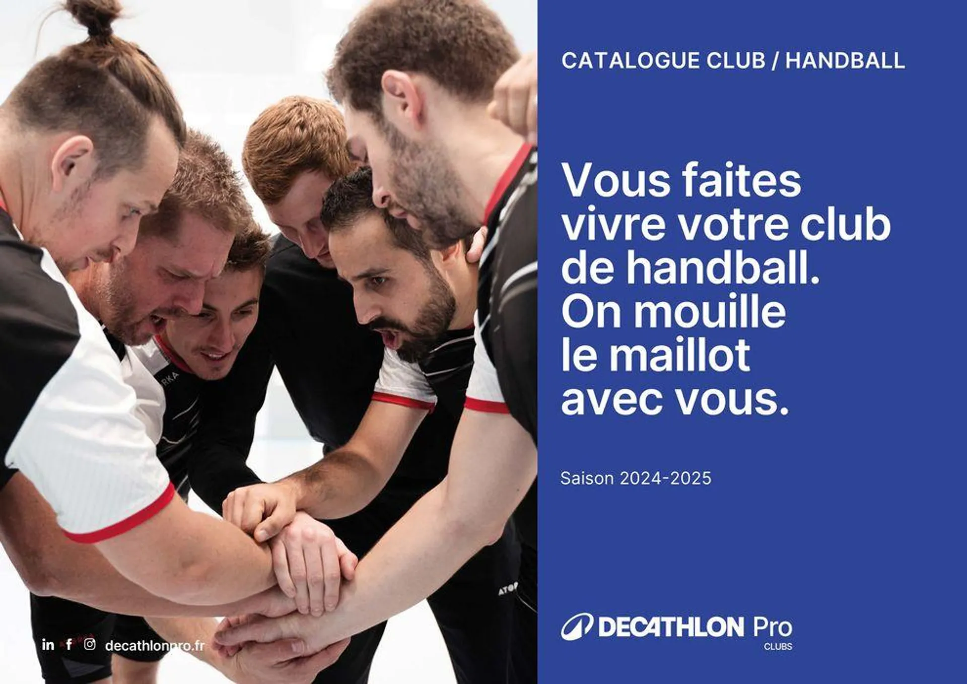 Vous faites vivre votre club de handball. On mouille le maillot avec vous. - 1