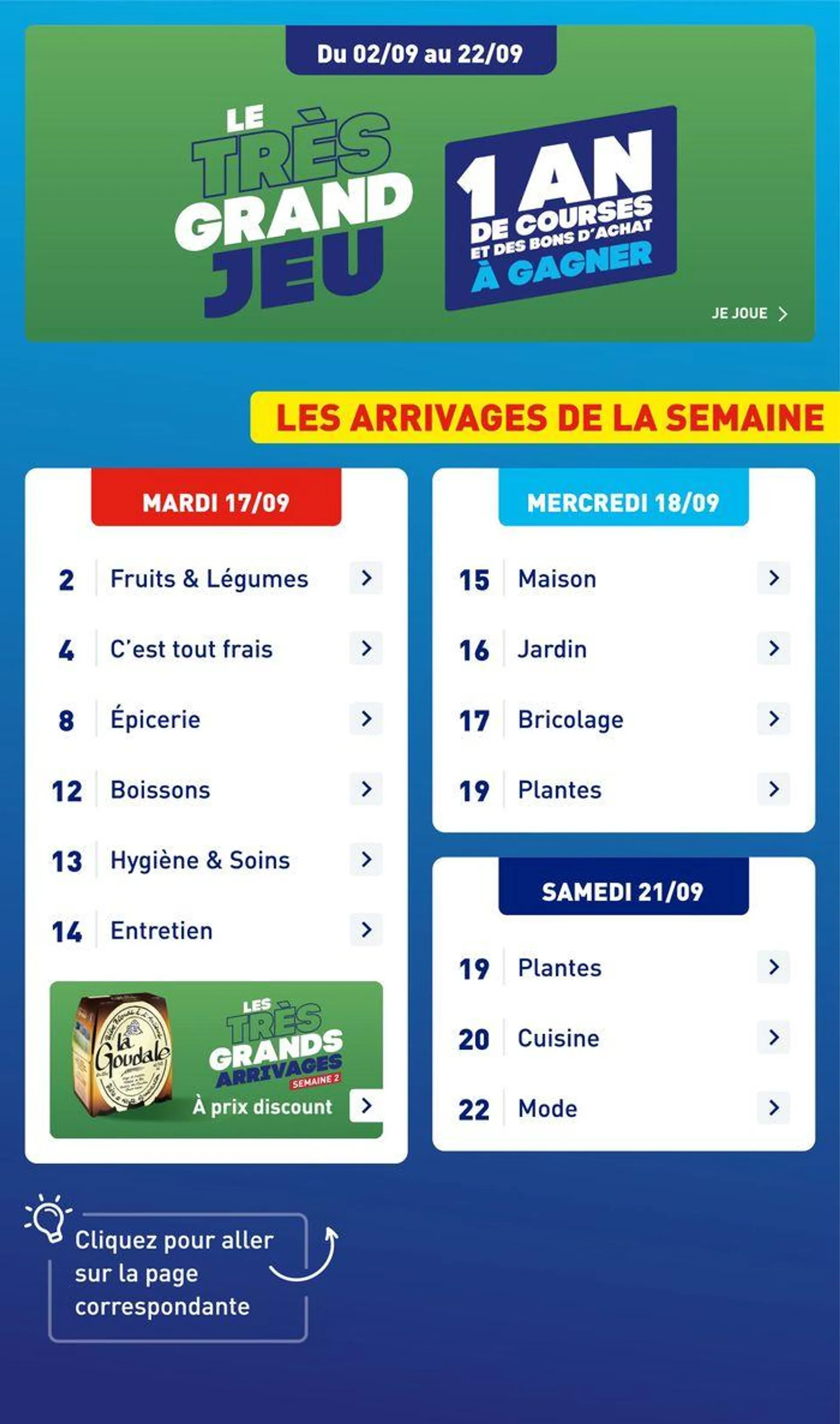 Les trés grands arrivages du 17 septembre au 23 septembre 2024 - Catalogue page 3