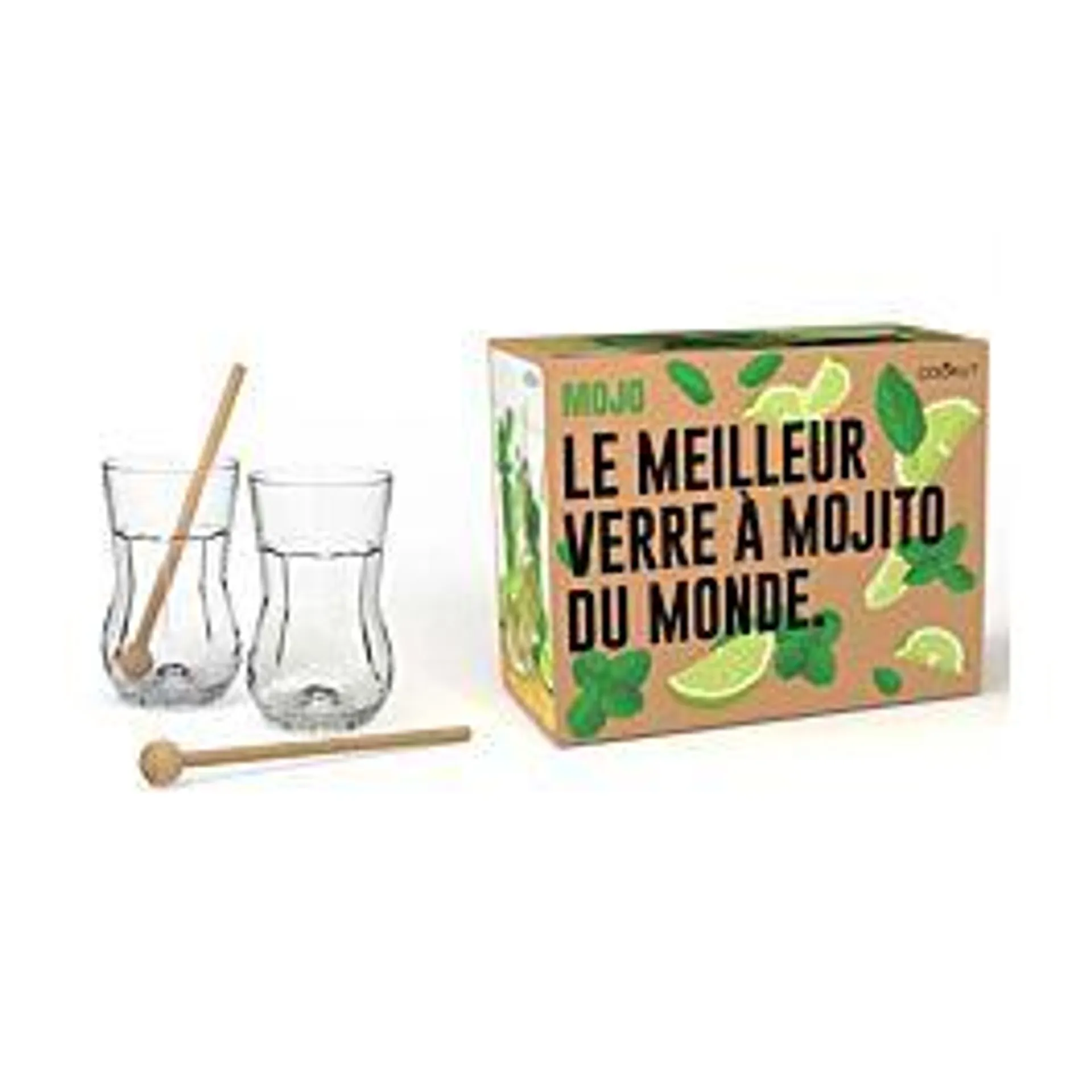 Coffret 2 verres à mojito