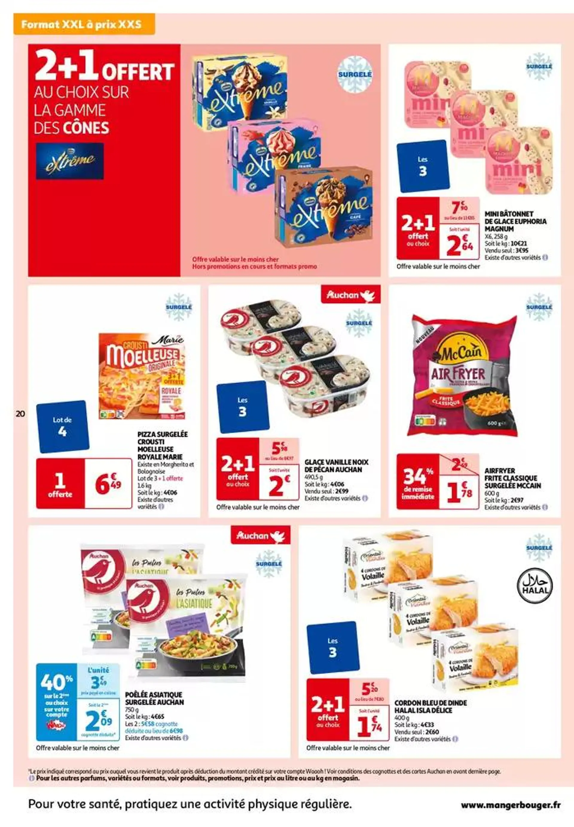 Top depart : 25 jours Auchan  du 29 octobre au 4 novembre 2024 - Catalogue page 20