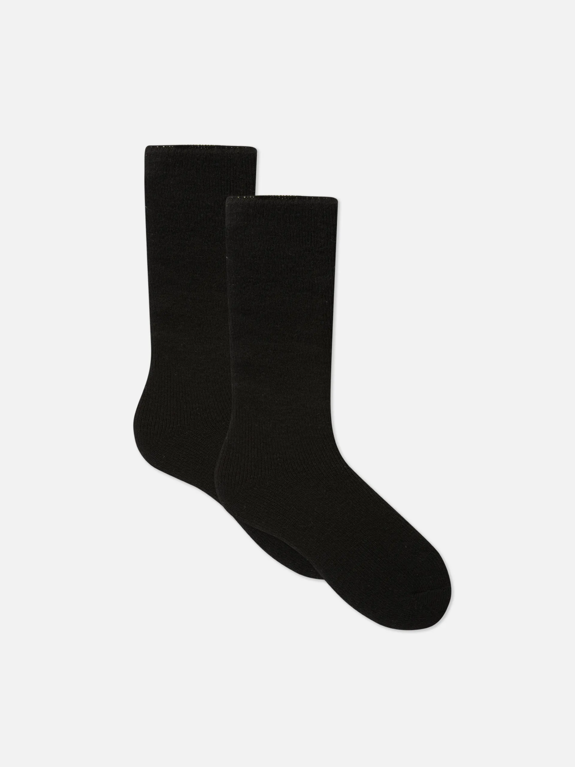 Lot de 2 paires de chaussettes hautes épaisses