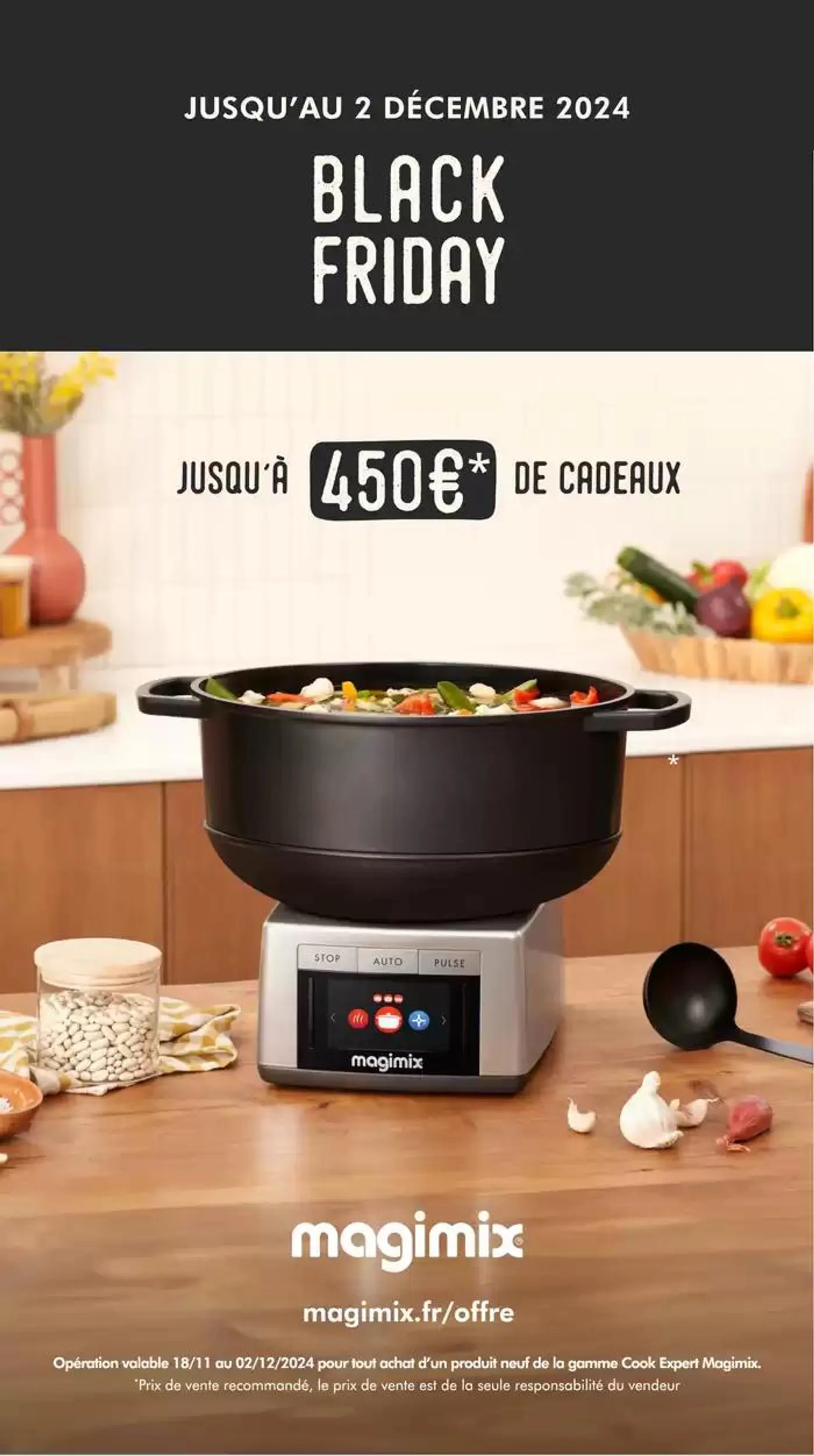 Magimix Jusquà 450€ de cadeaux Black Friday - 1