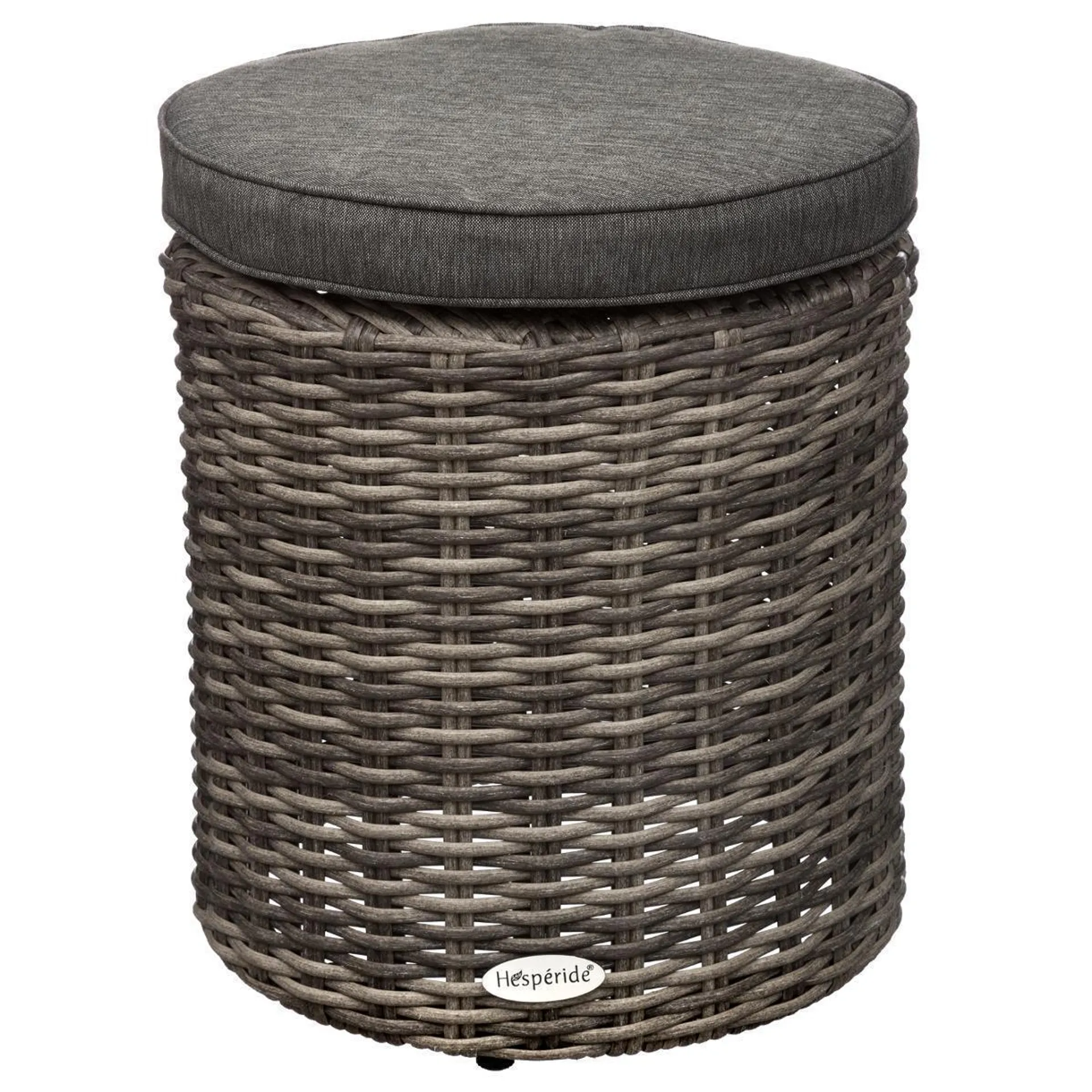 Pouf rhodes terre dombre