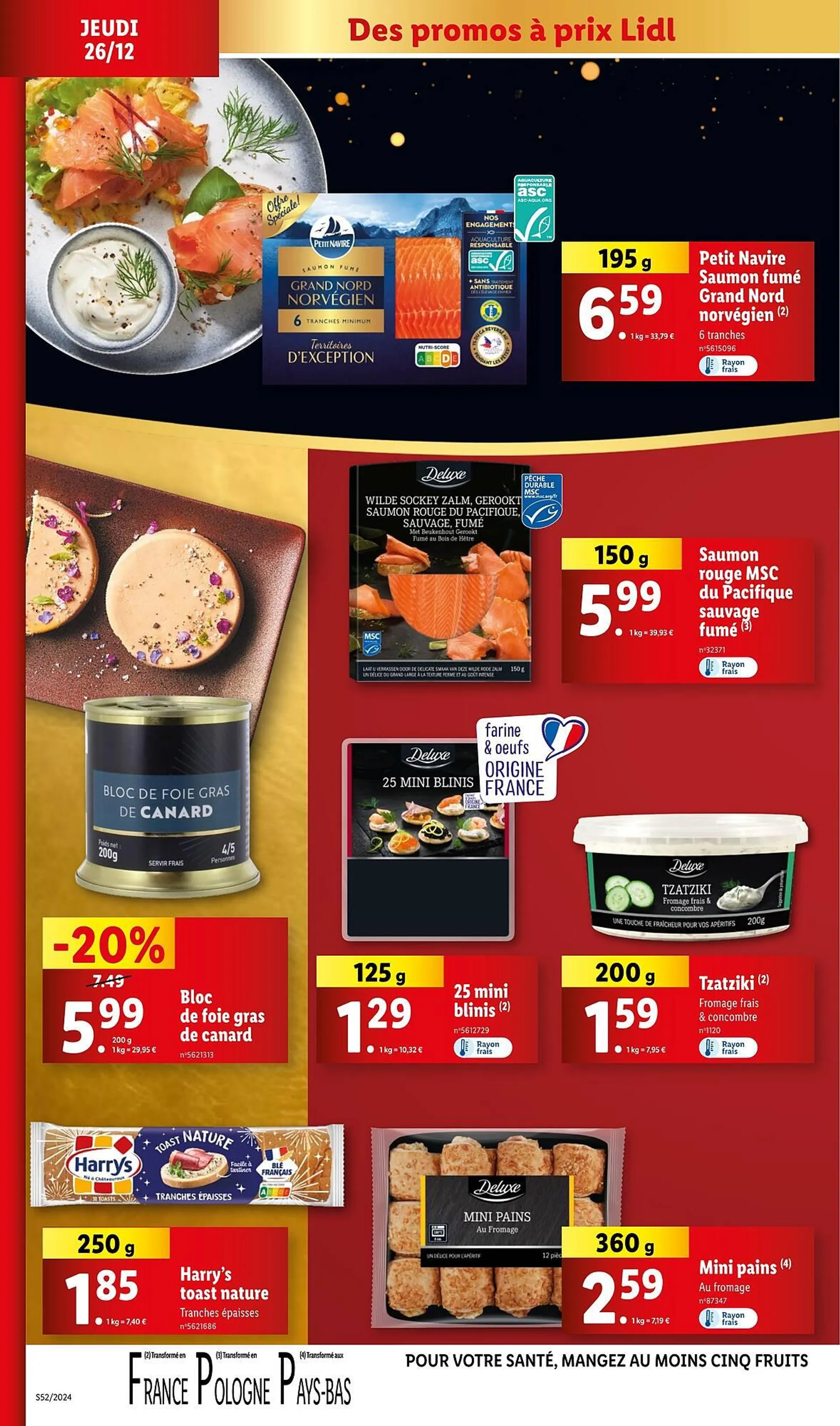 Catalogue Lidl du 26 décembre au 31 décembre 2024 - Catalogue page 10