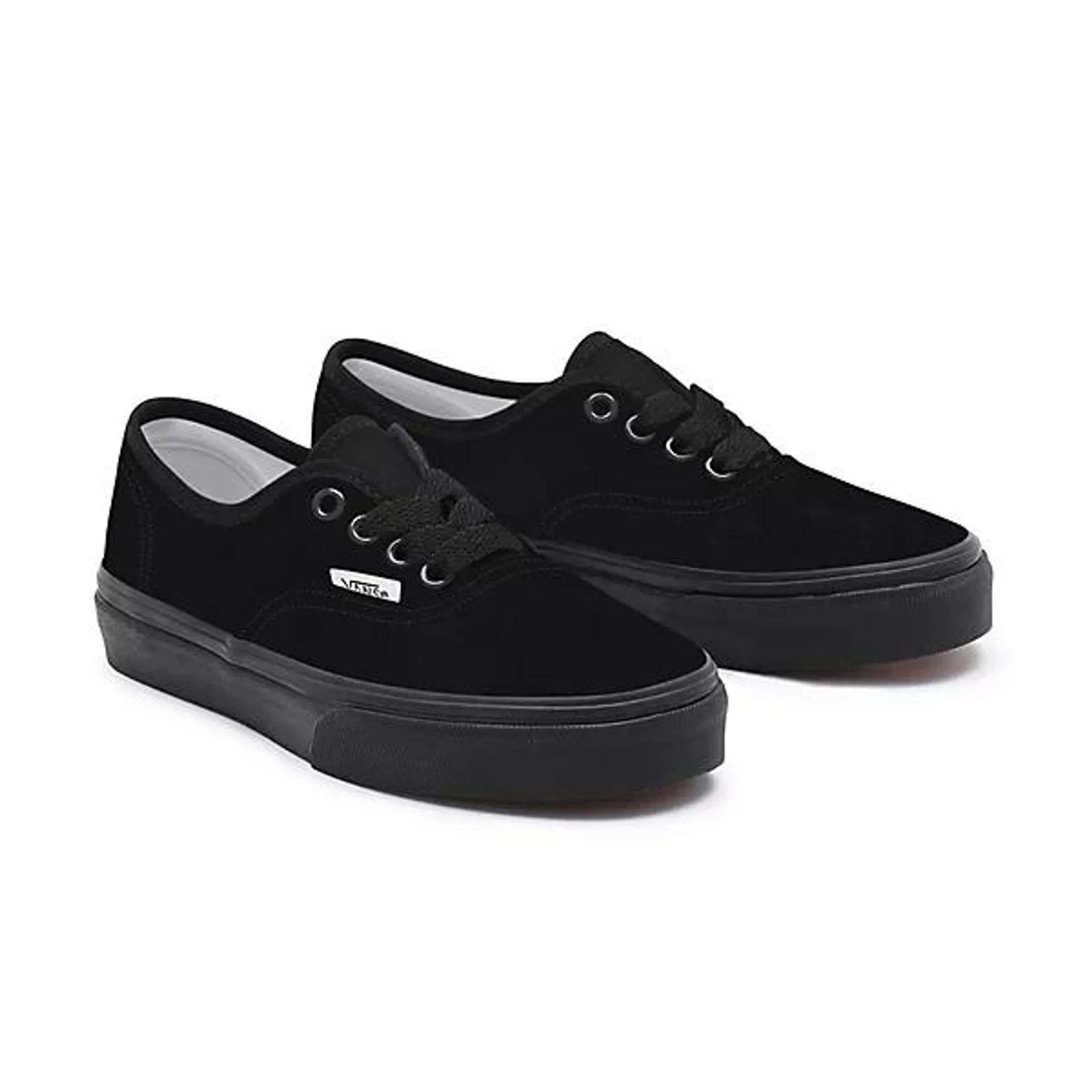 Chaussures Junior Total Black Suede Authentic (4-8 Ans)