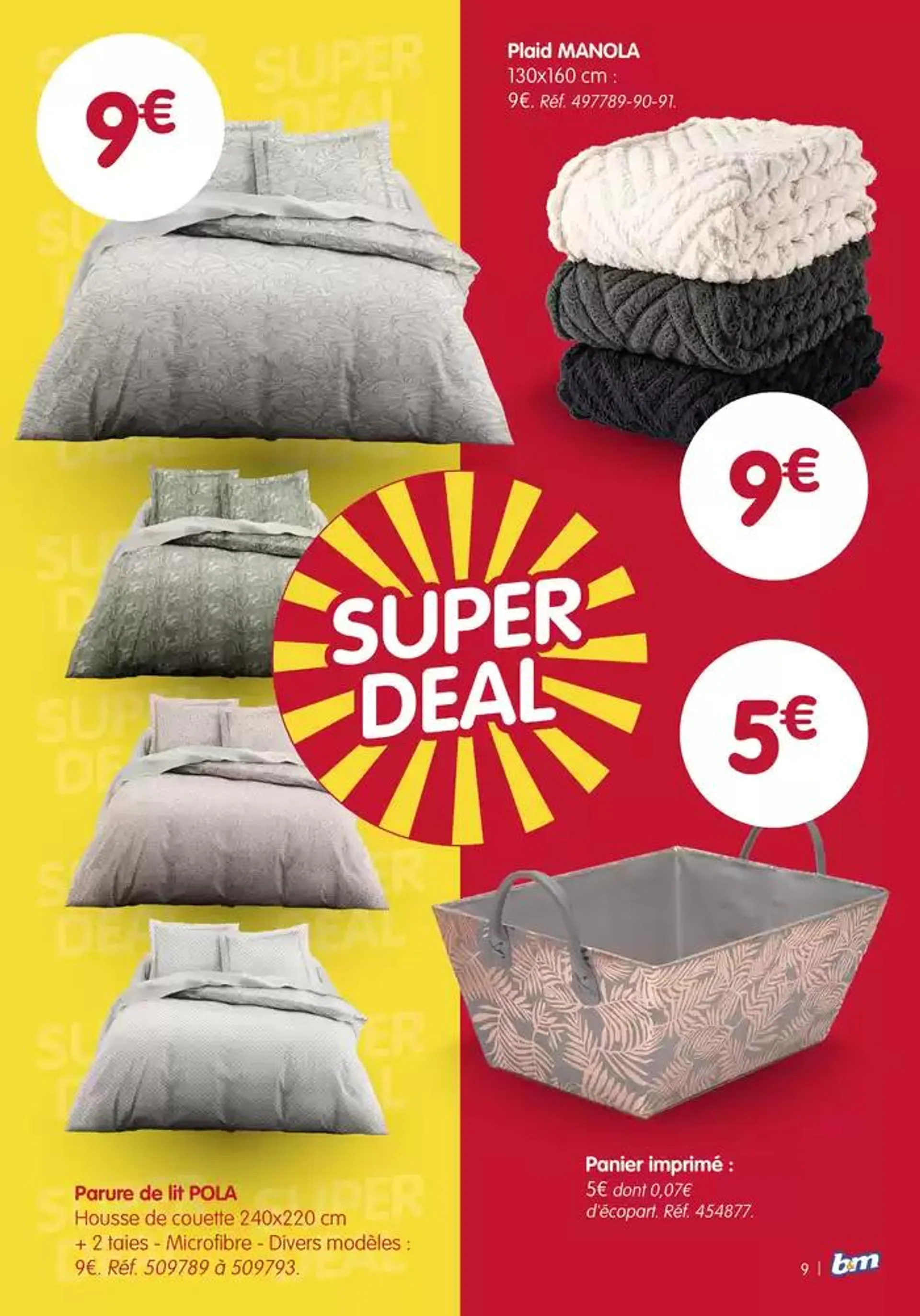 B&M: Super Deal du 26 décembre au 28 janvier 2025 - Catalogue page 9