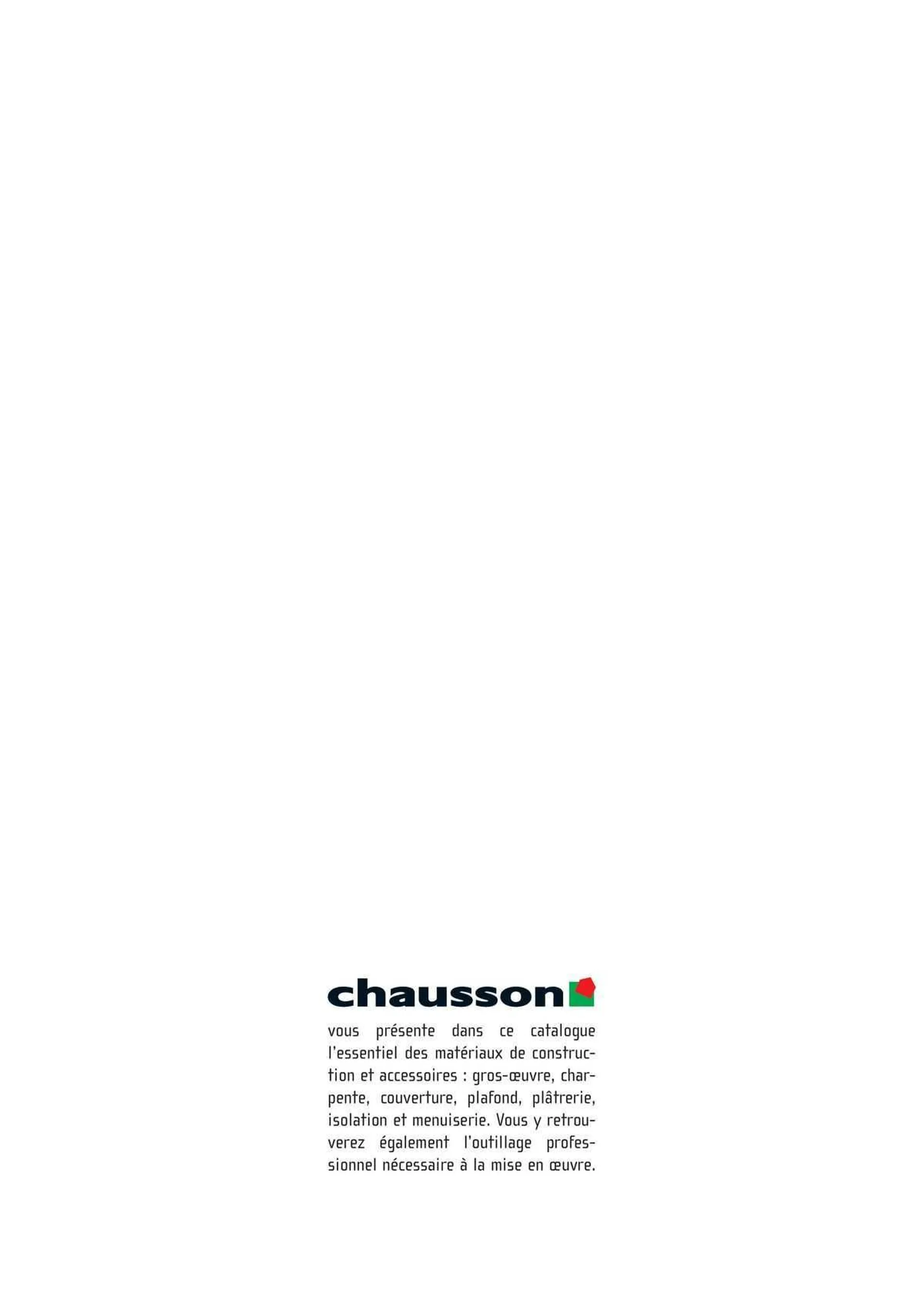 Catalogue Chausson Matériaux - 2