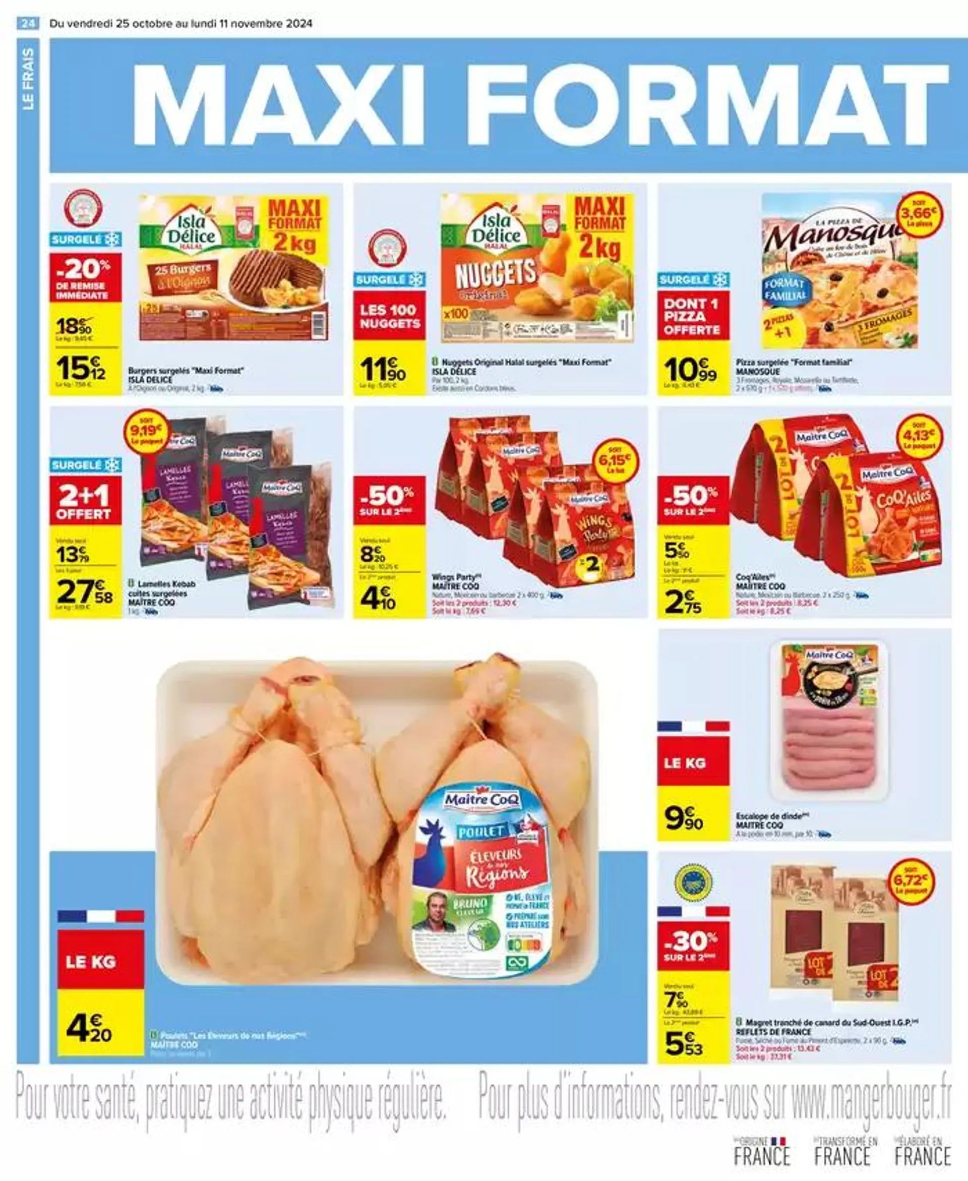 MAXI FORMAT MINI PRIX du 25 octobre au 11 novembre 2024 - Catalogue page 24