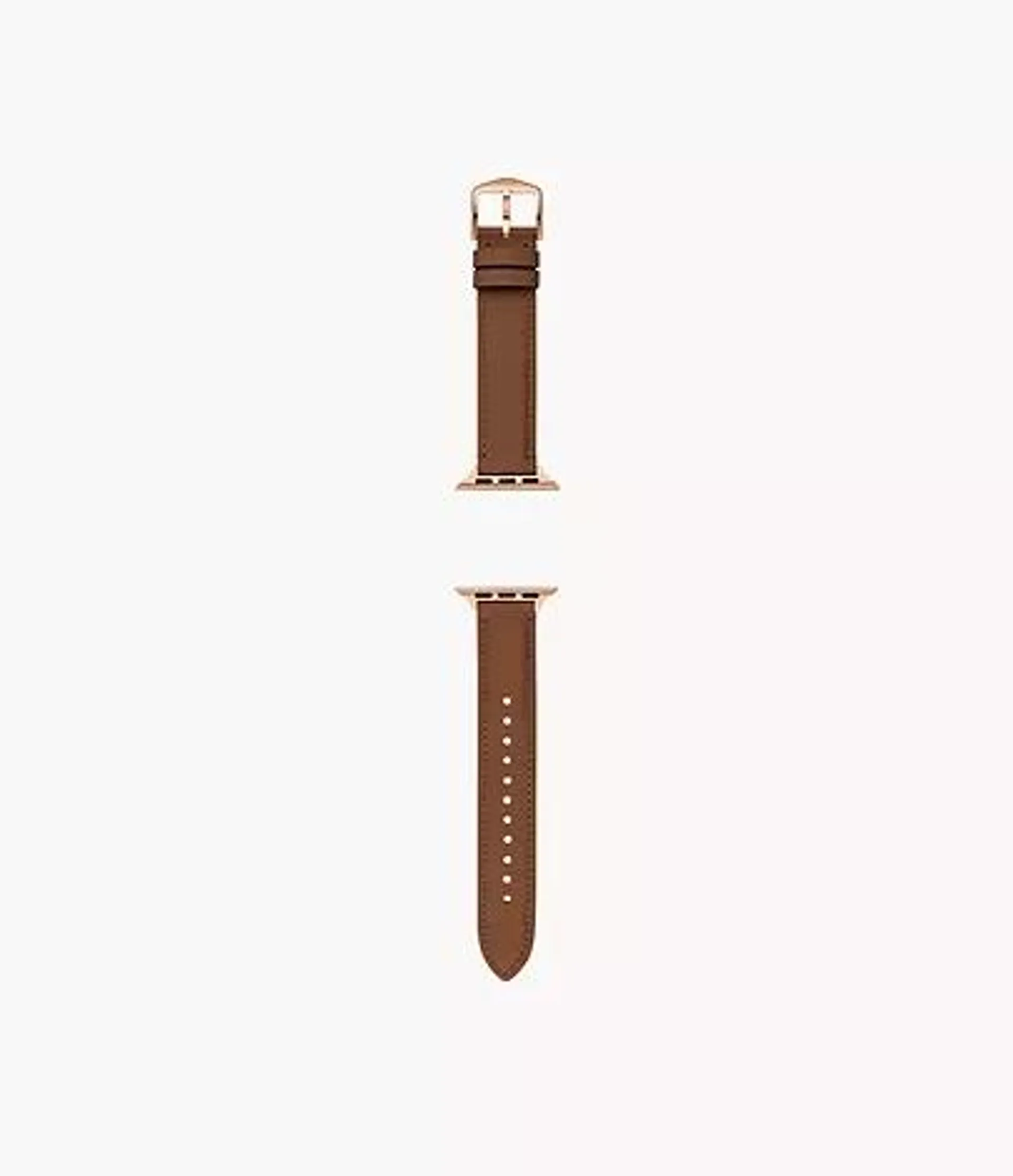 38mm/40mm/41mm Brown Leather Band for Apple Watch®