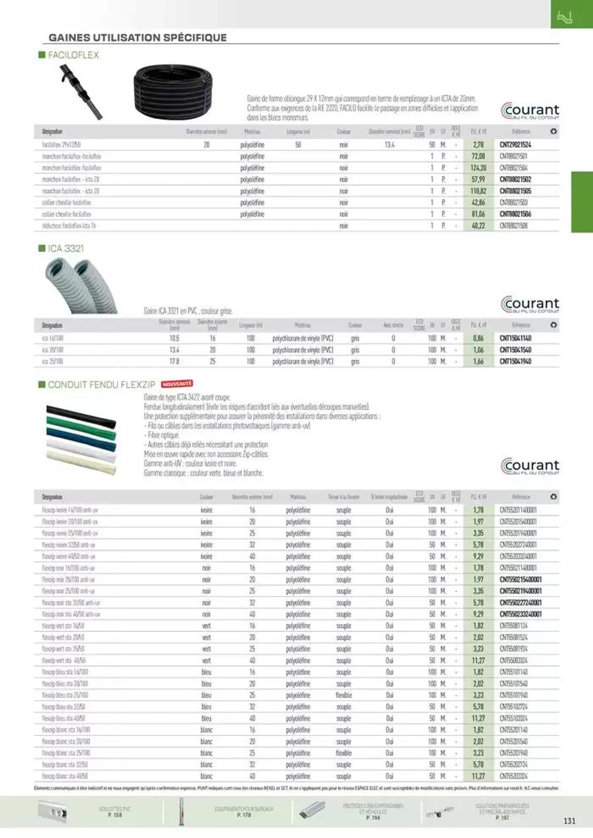 Conduits & Canalisations du 31 octobre au 31 décembre 2024 - Catalogue page 39