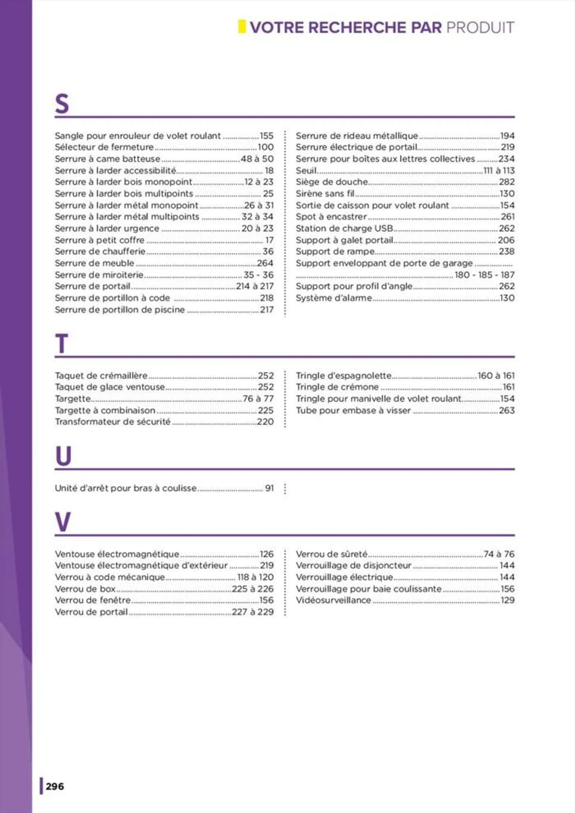 2300 Références du 16 juin au 31 décembre 2024 - Catalogue page 298